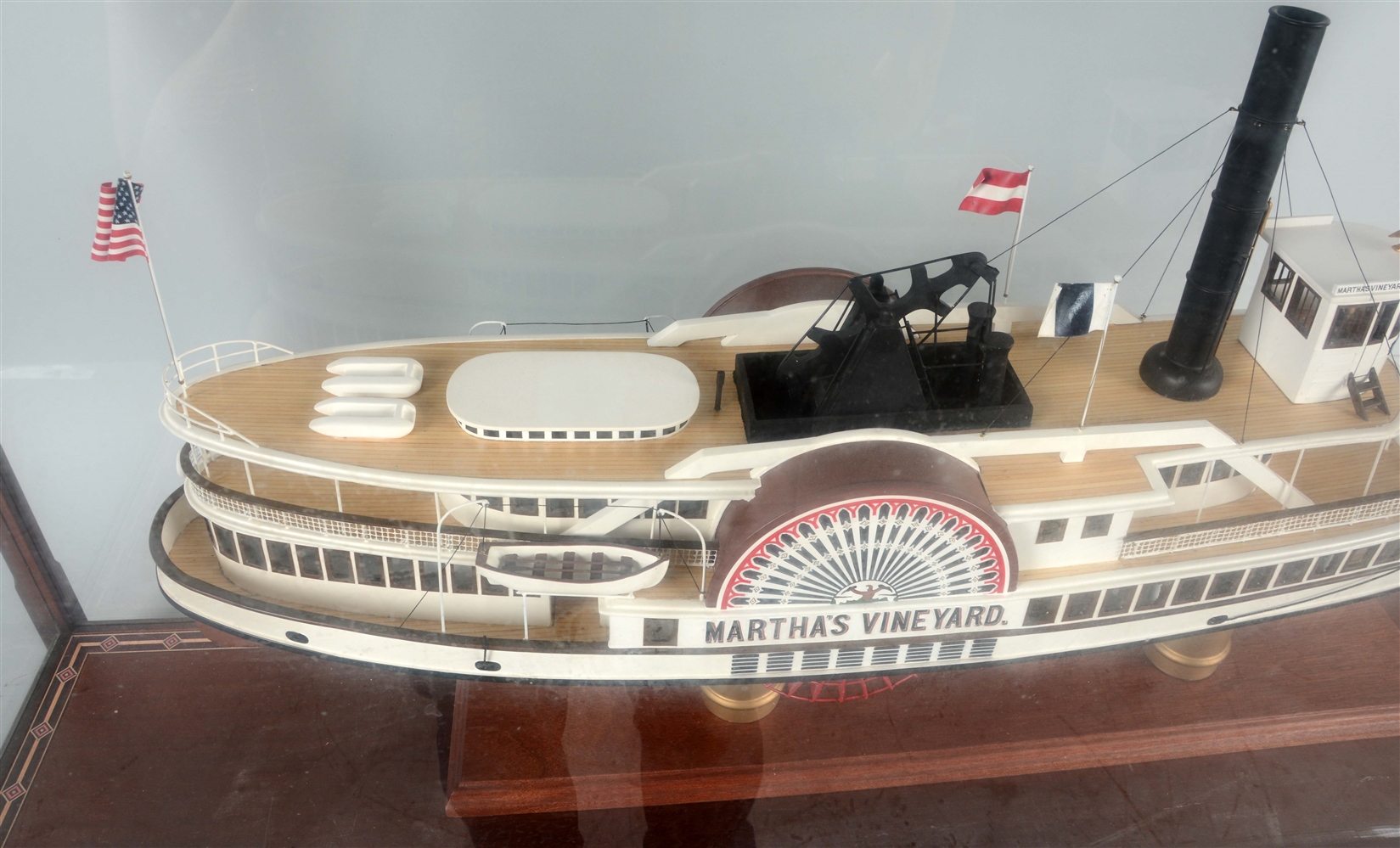 Lot Detail MARTHA'S VINEYARD PADDLE BOAT MODEL SHIP.
