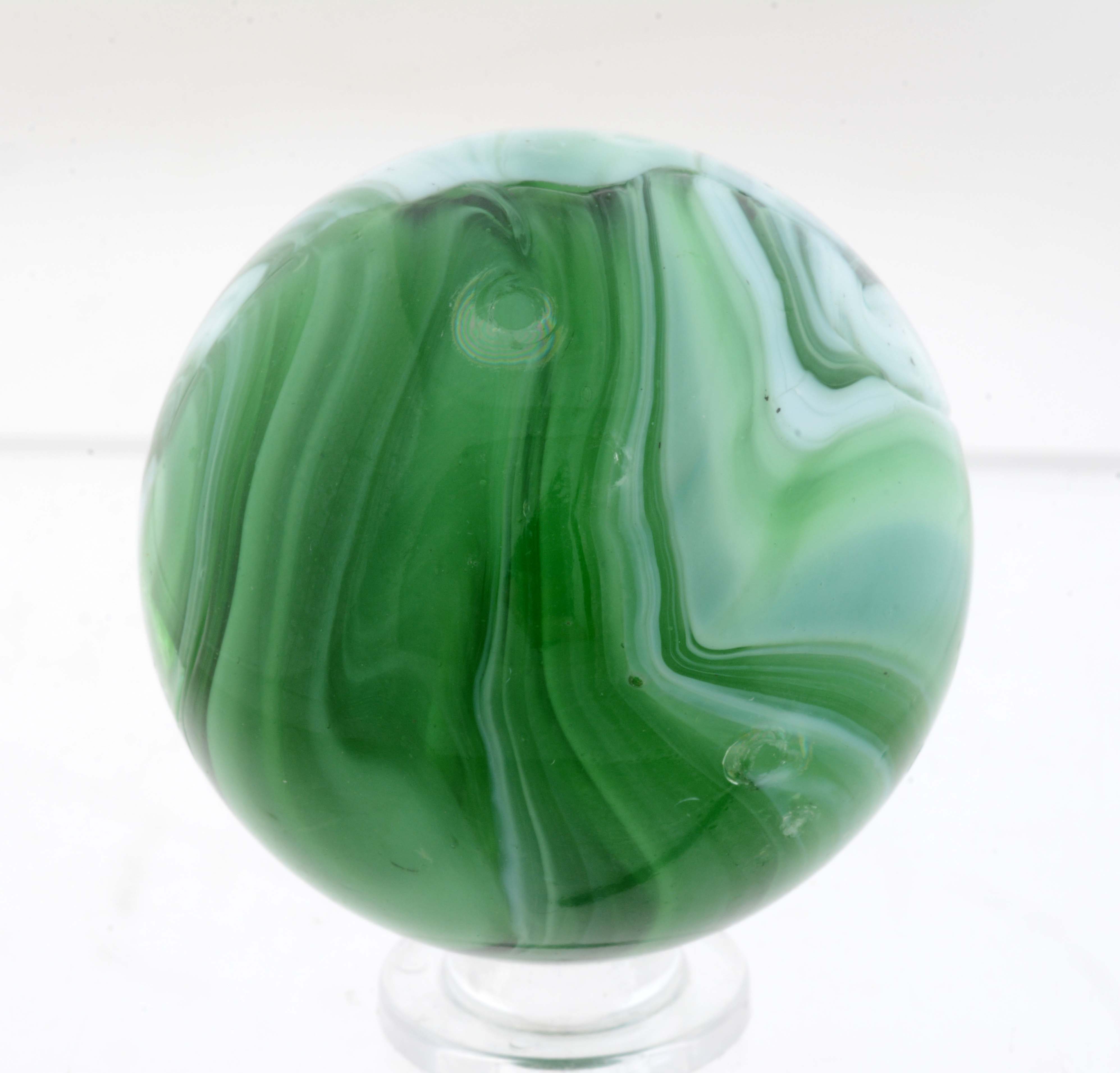 Lot Detail EXTREMELY RARE CHRISTENSEN AGATE LARGE SLAG MARBLE.