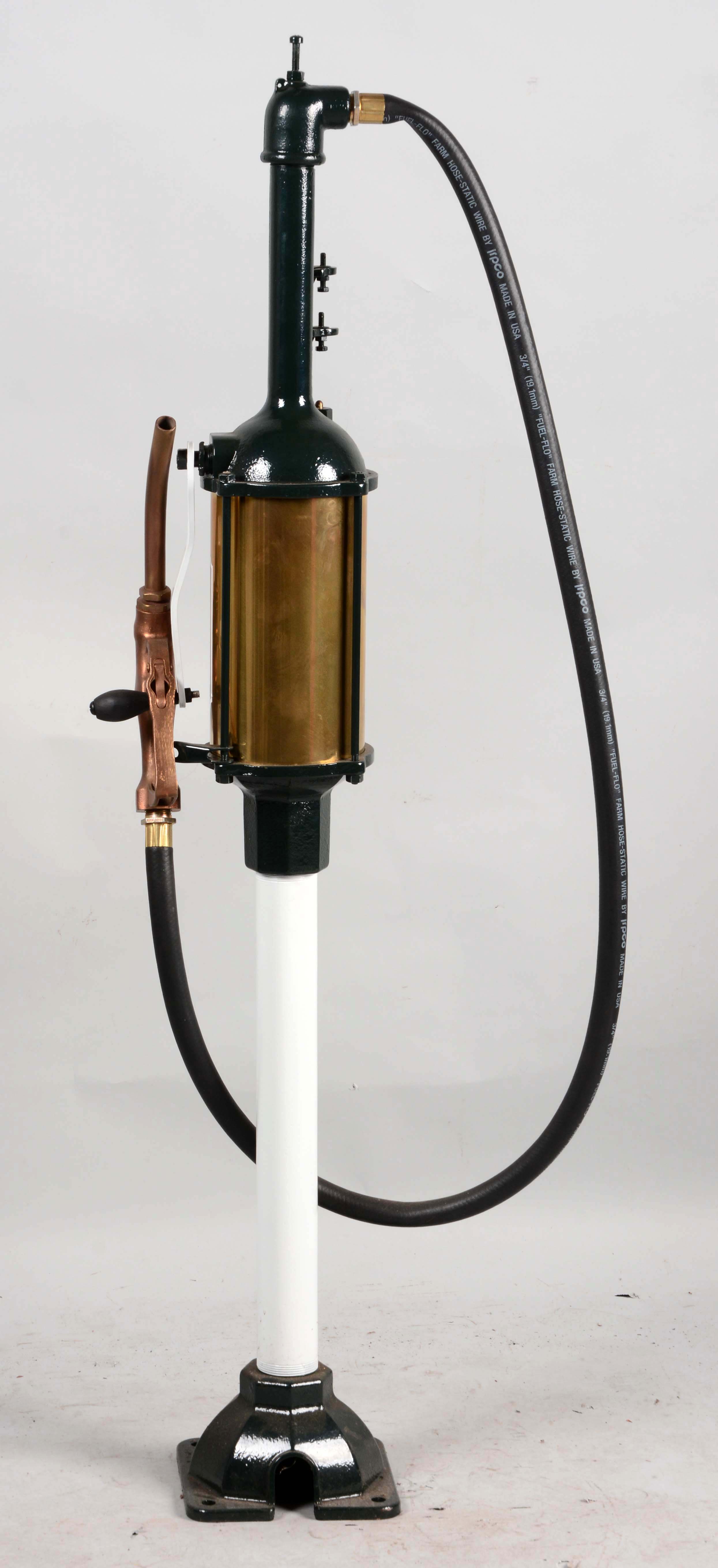 Lot Detail RESTORED ERIE MODEL NO. 176 KEROSENE PUMP.