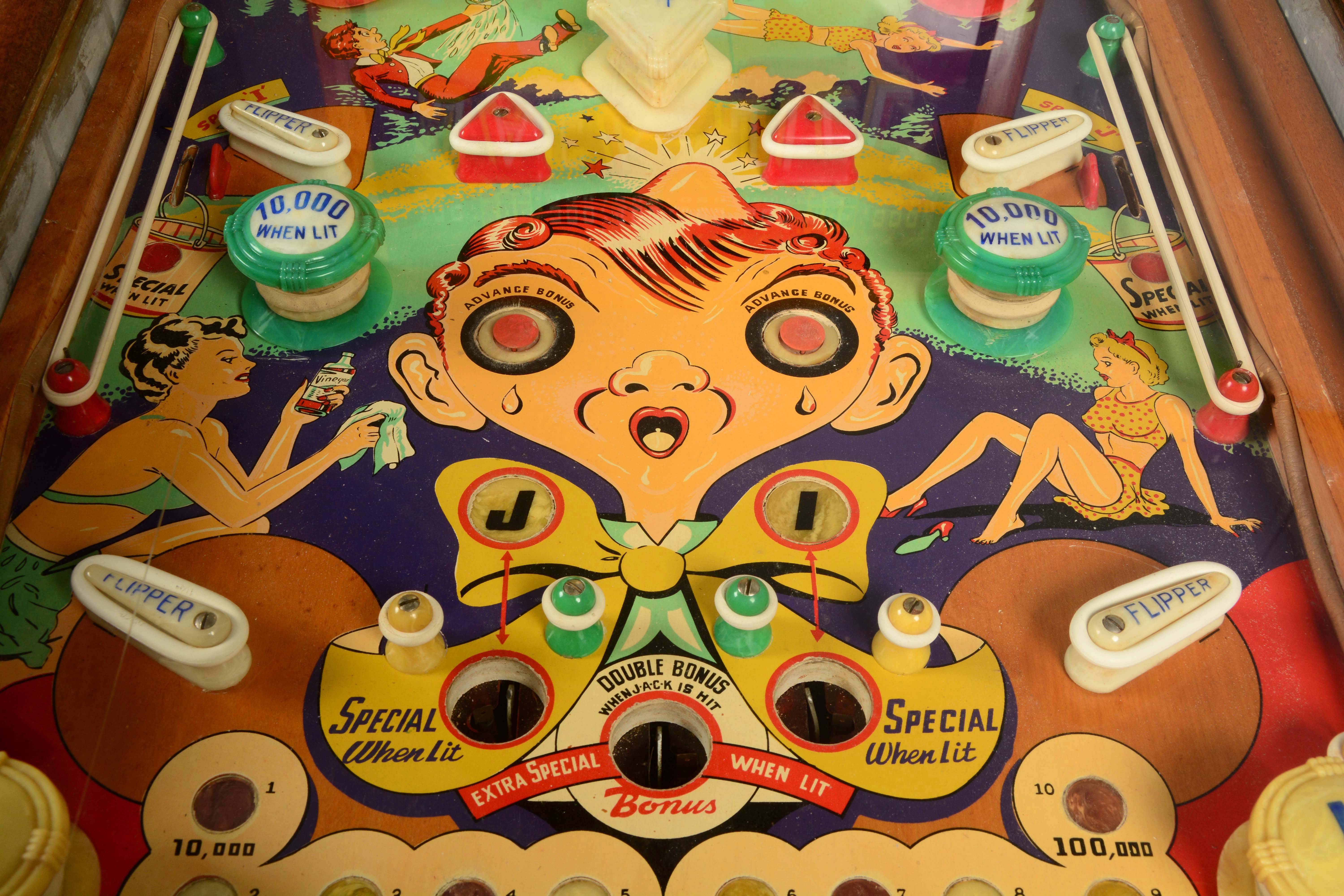 Lot Detail GOTTLIEB'S JACK 'N JILL PINBALL MACHINE.