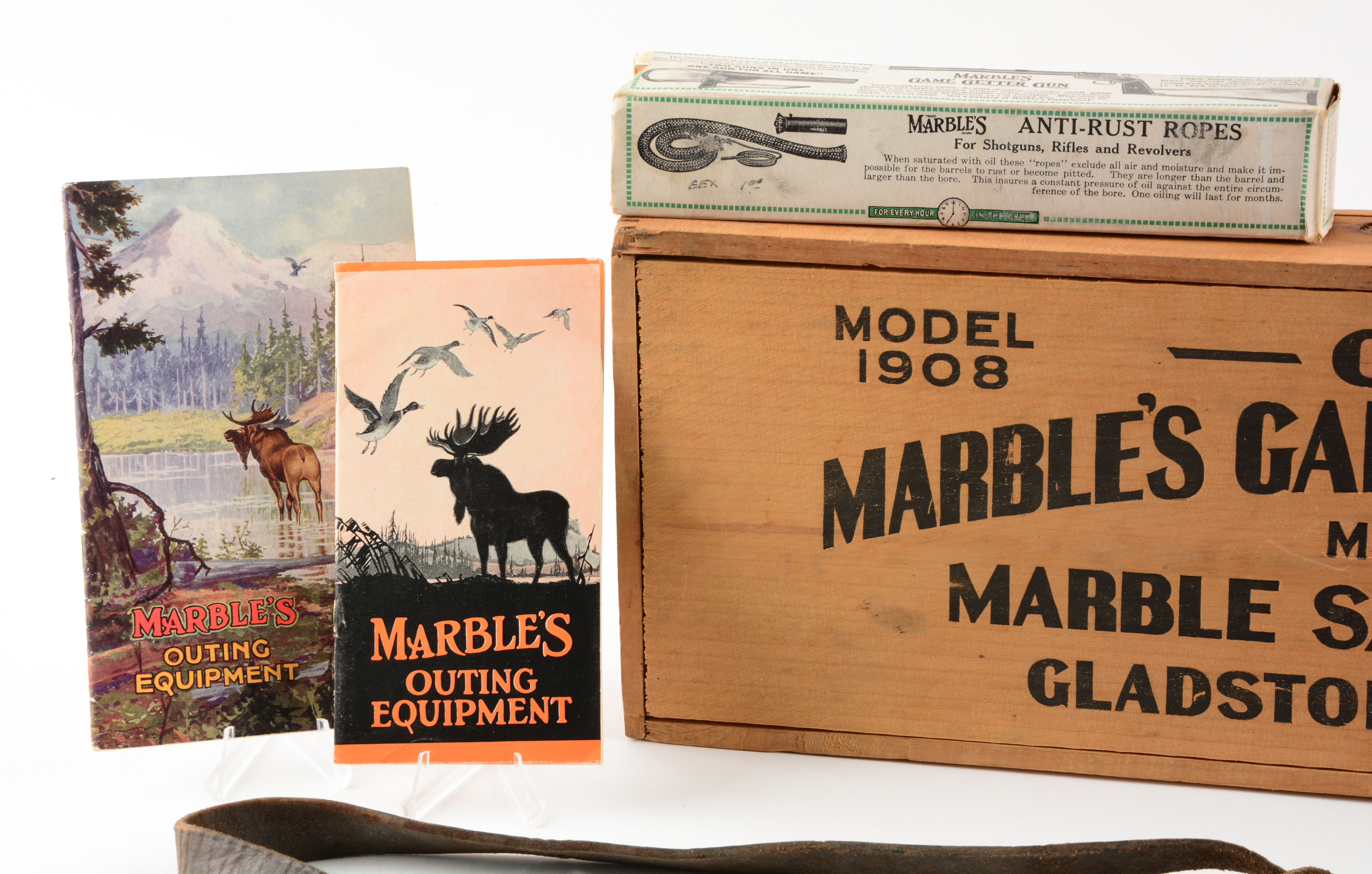 Lot Detail LOT OF MARBLE SAFTEY AXE COMPANY ITEMS.