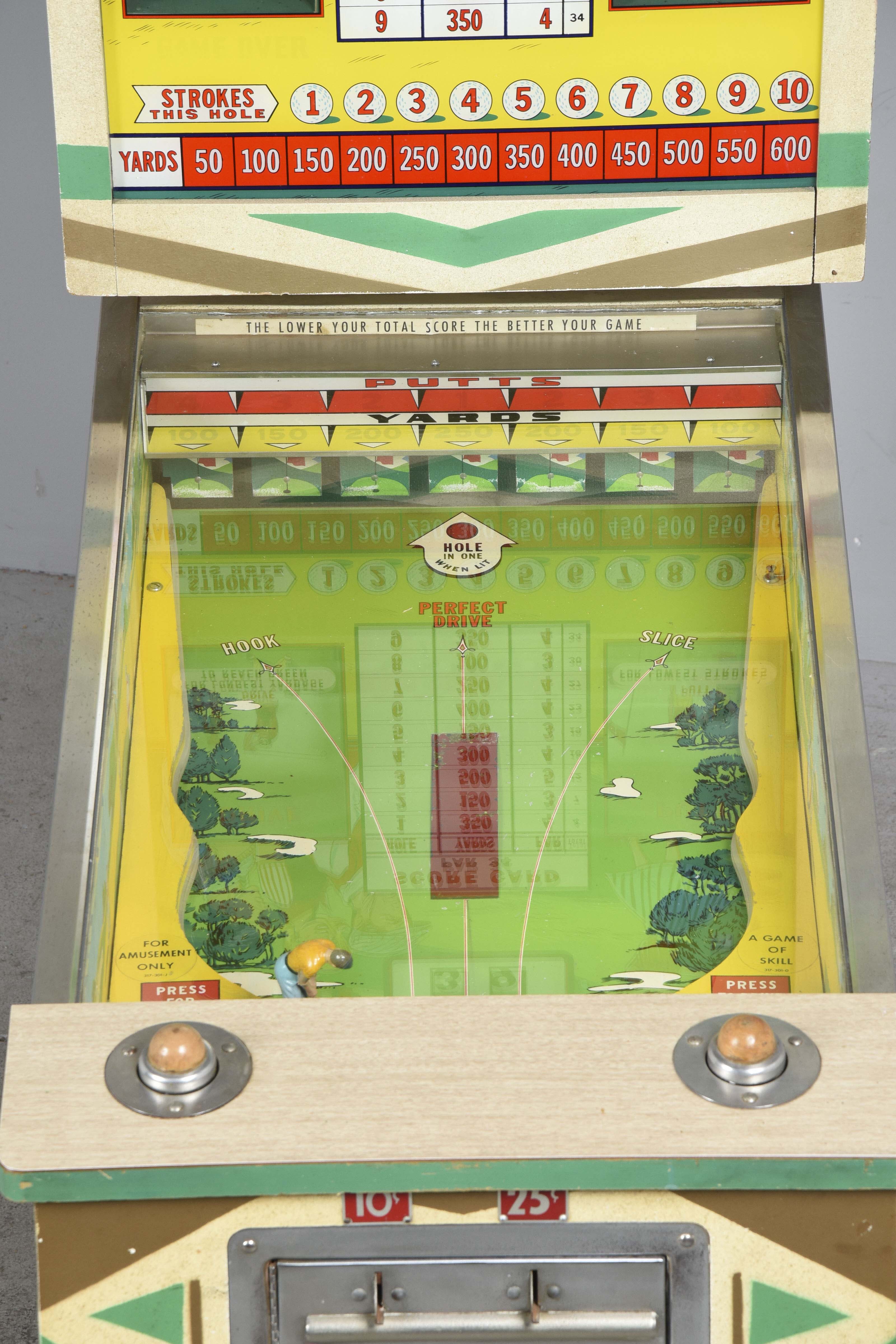 Lot Detail 10¢, 25¢ CHICAGO COIN'S SUPER PAR GOLF ARCADE