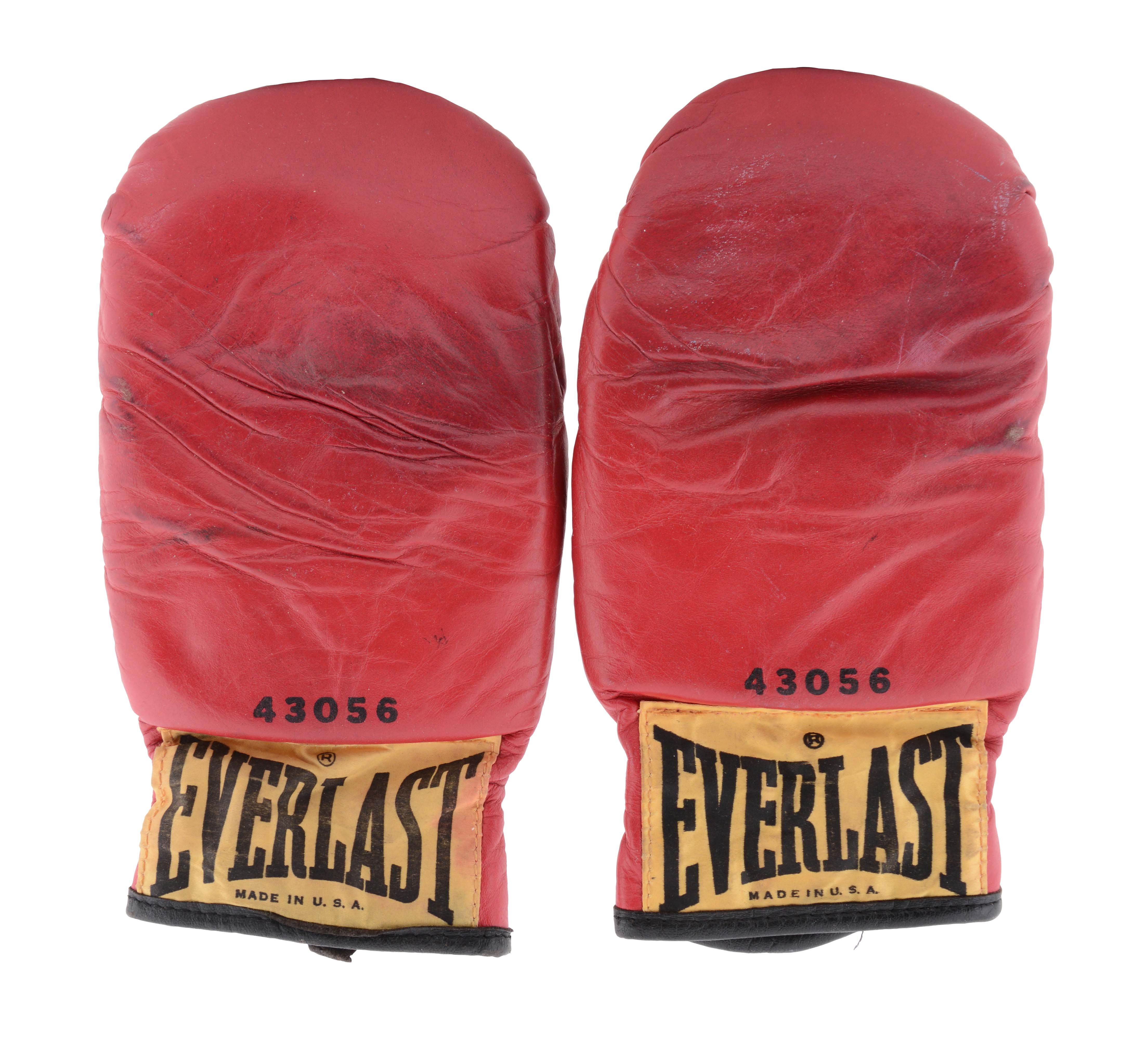 Lot Detail 1970'S MUHAMMAD ALI TRAINING BAG GLOVES.