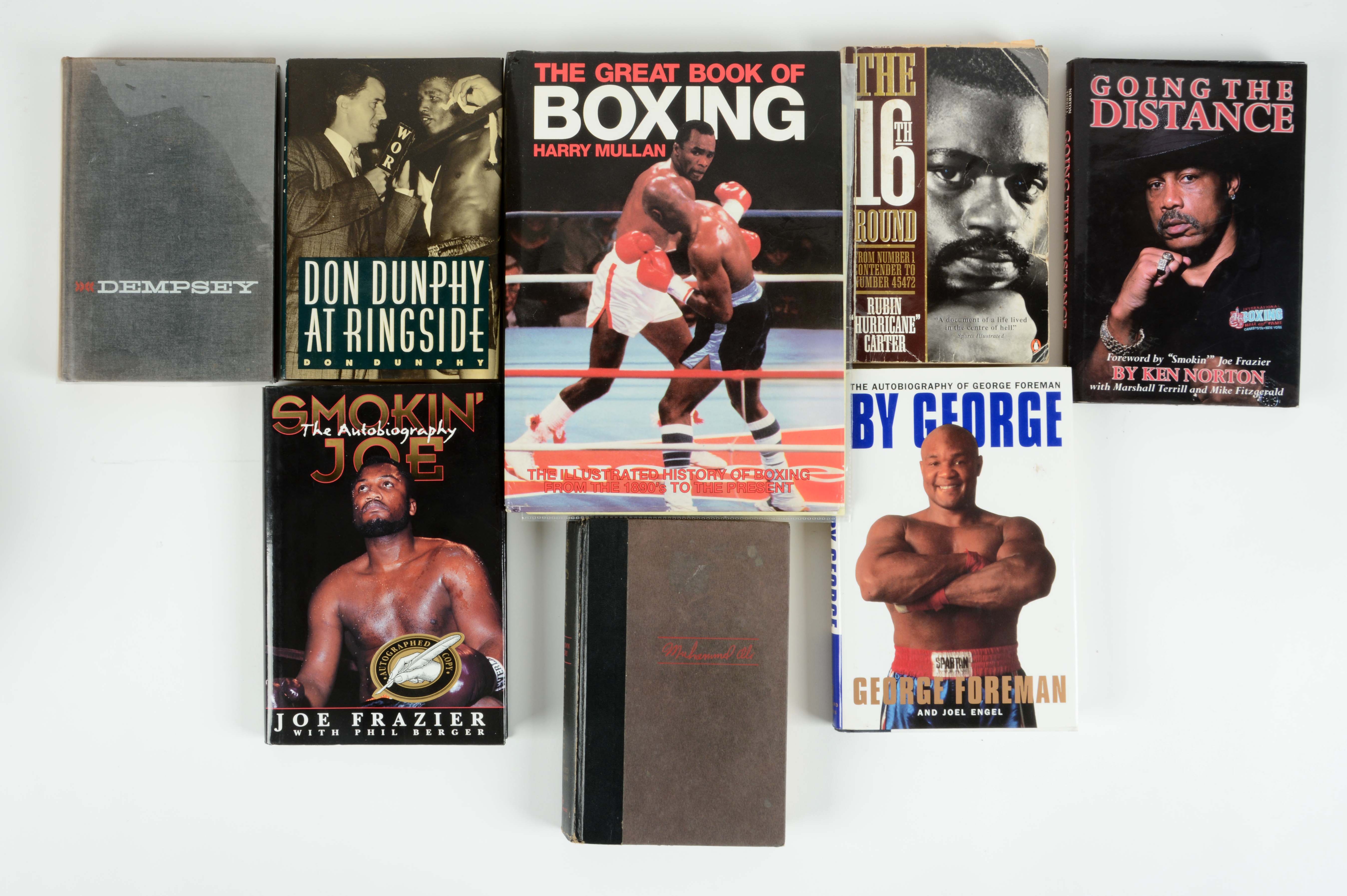 Lot Detail LOT OF 7 VARIOUS BOXING BOOKS.