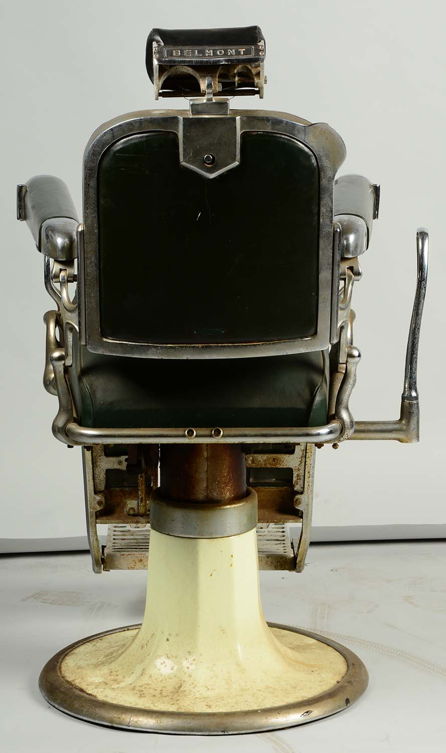 Lot Detail VINTAGE BELMONT BARBER CHAIR.