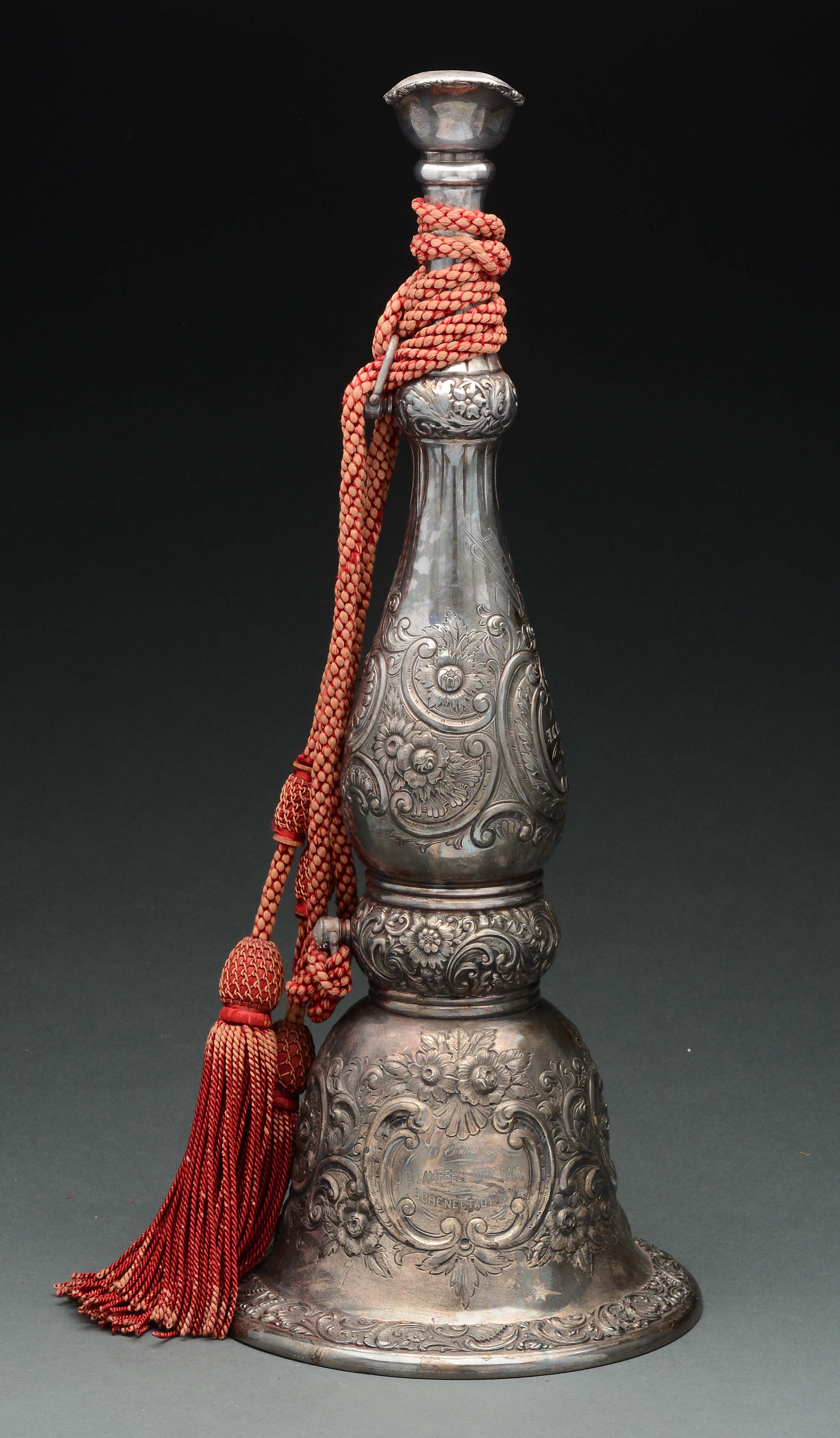 Lot Detail SILVER PLATE FIREMAN'S TRUMPET.