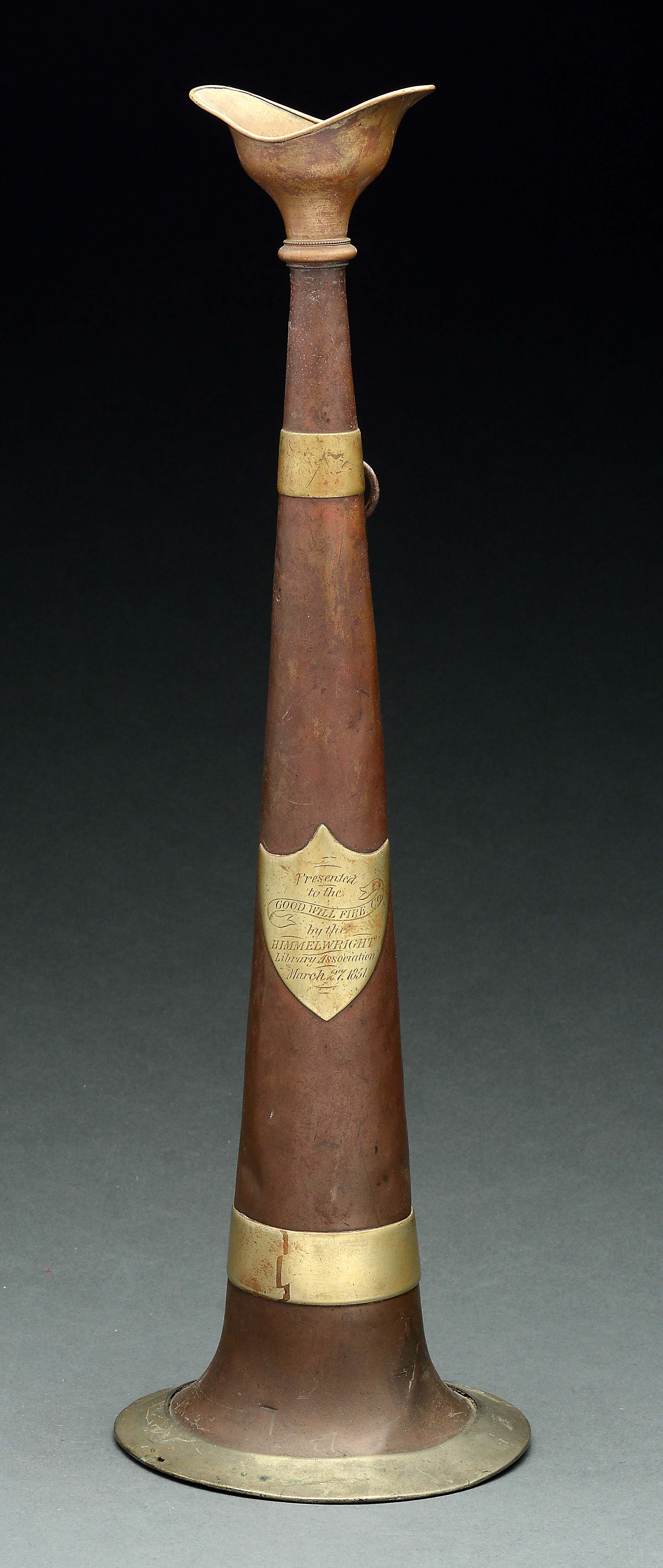 Lot Detail PHILADELPHIA WORKING FIREMAN'S TRUMPET.