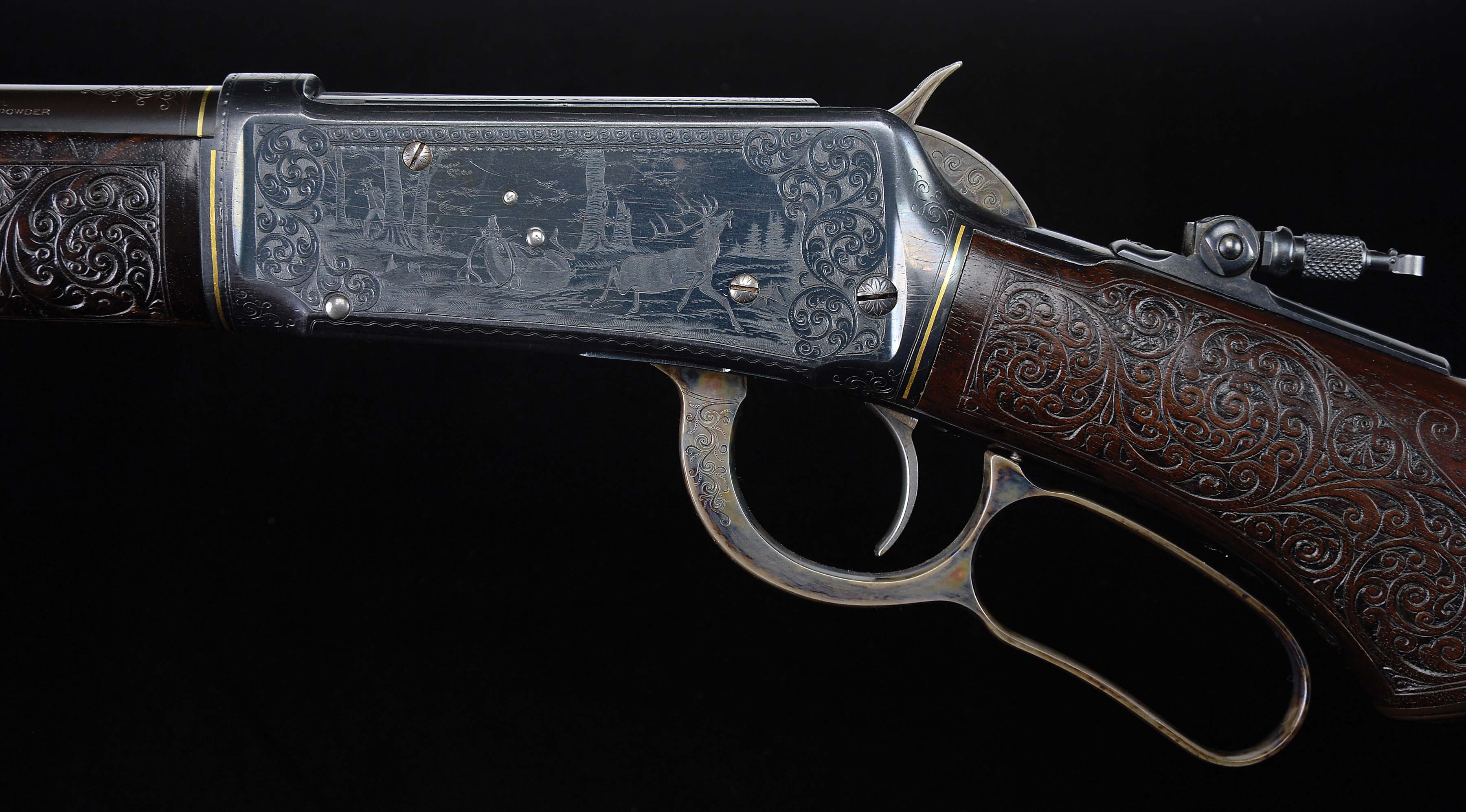 Vintage Original Article New Winchester Model Rifle Page My XXX Hot Girl