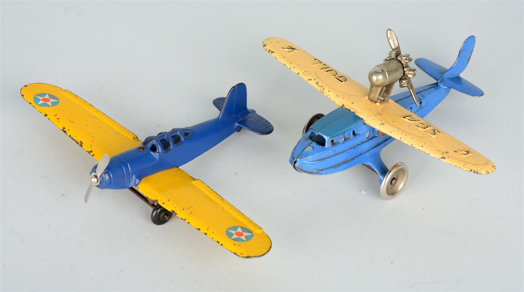 Lot Detail LOT OF 2 AIRPLANE TOYS.