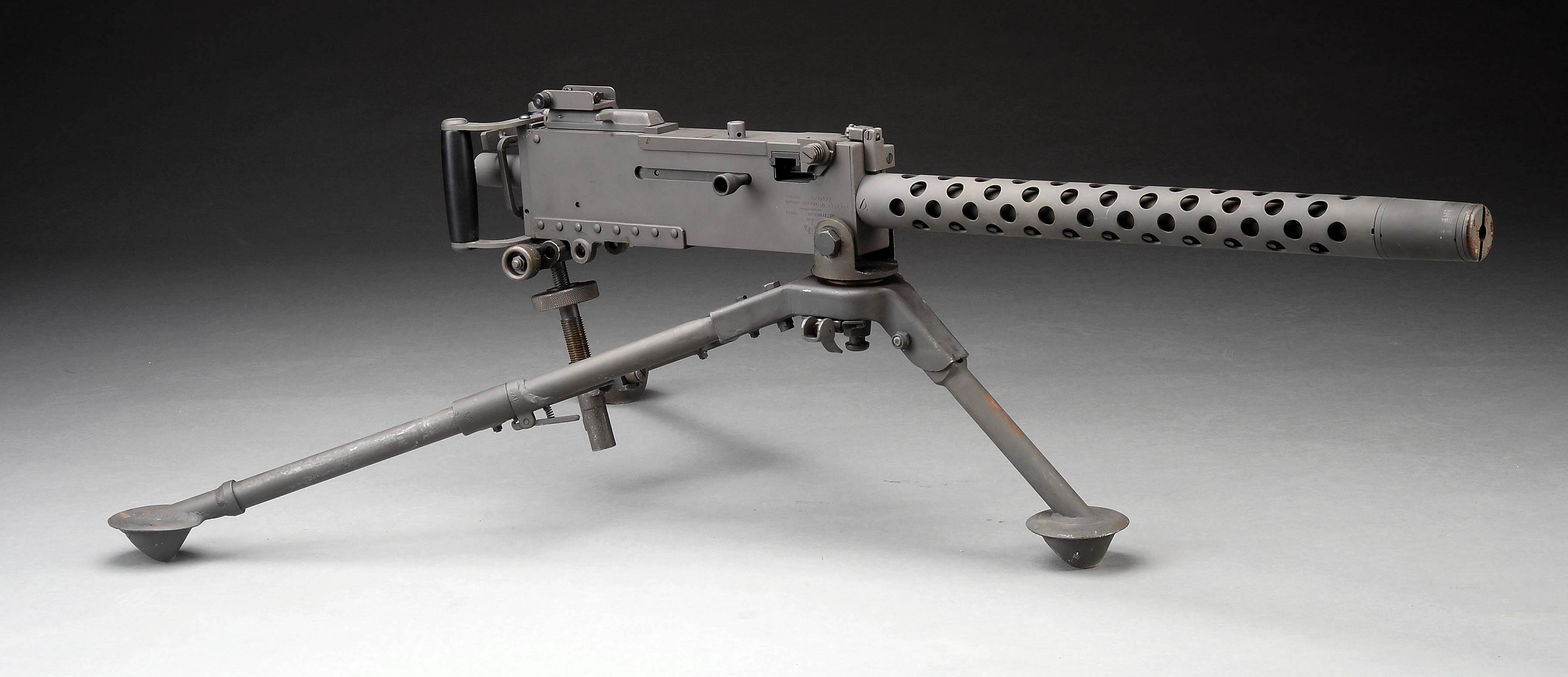 Lot Detail (N) RAMO REGISTERED SIDE PLATE BROWNING 1919 A4 MACHINE