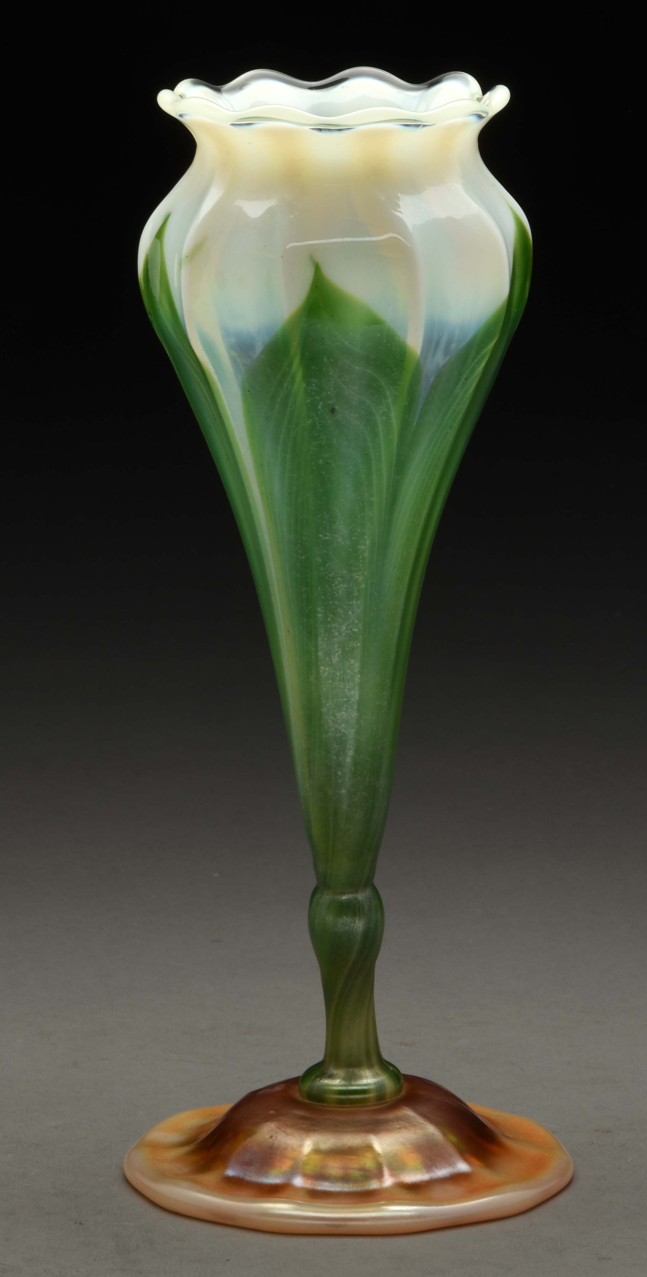 Lot Detail TIFFANY STUDIOS FLOWER FORM VASE.