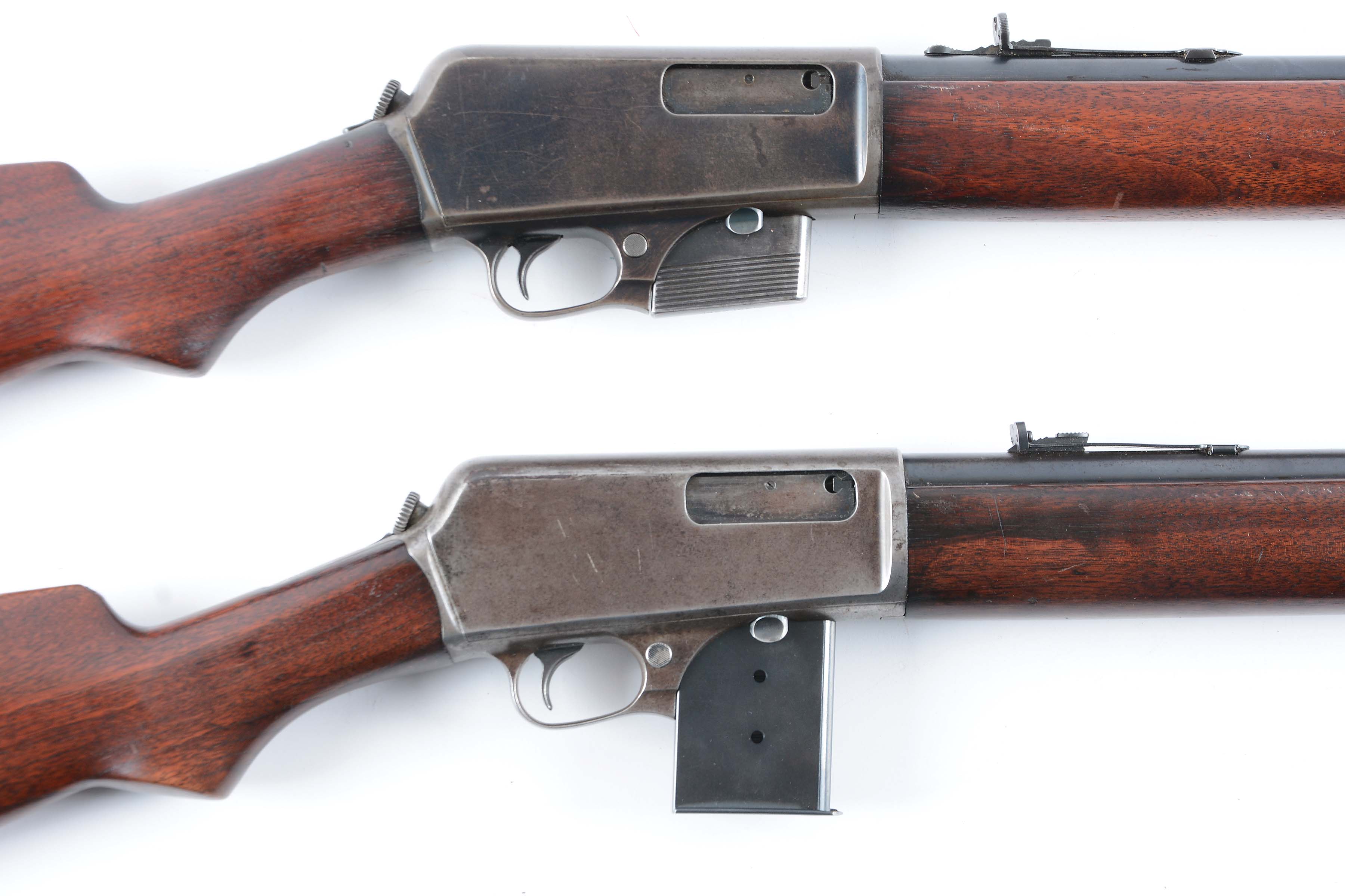 Lot Detail (C) LOT OF 2 WINCHESTER MODEL 1907 S.L. SEMIAUTOMATIC