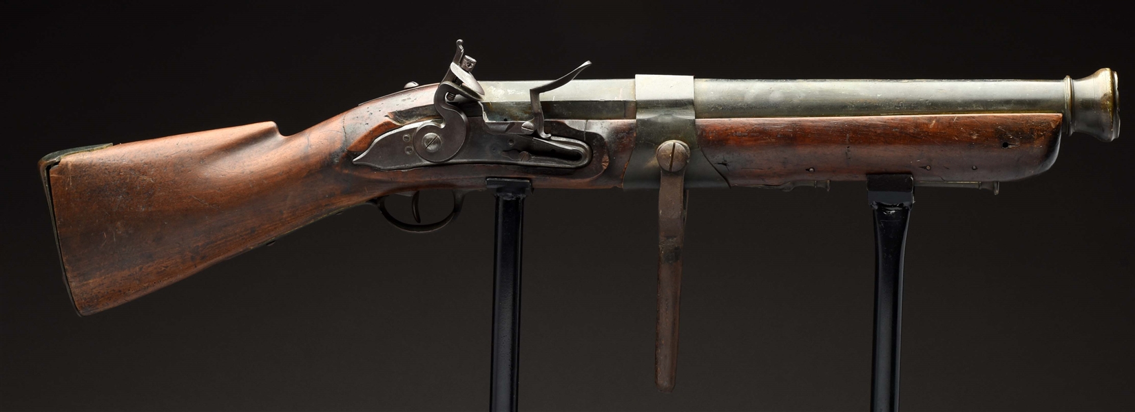 Lot Detail MASSIVE FLINTLOCK NAVAL SWIVEL GUN FROM THE CECIL DEMILLE