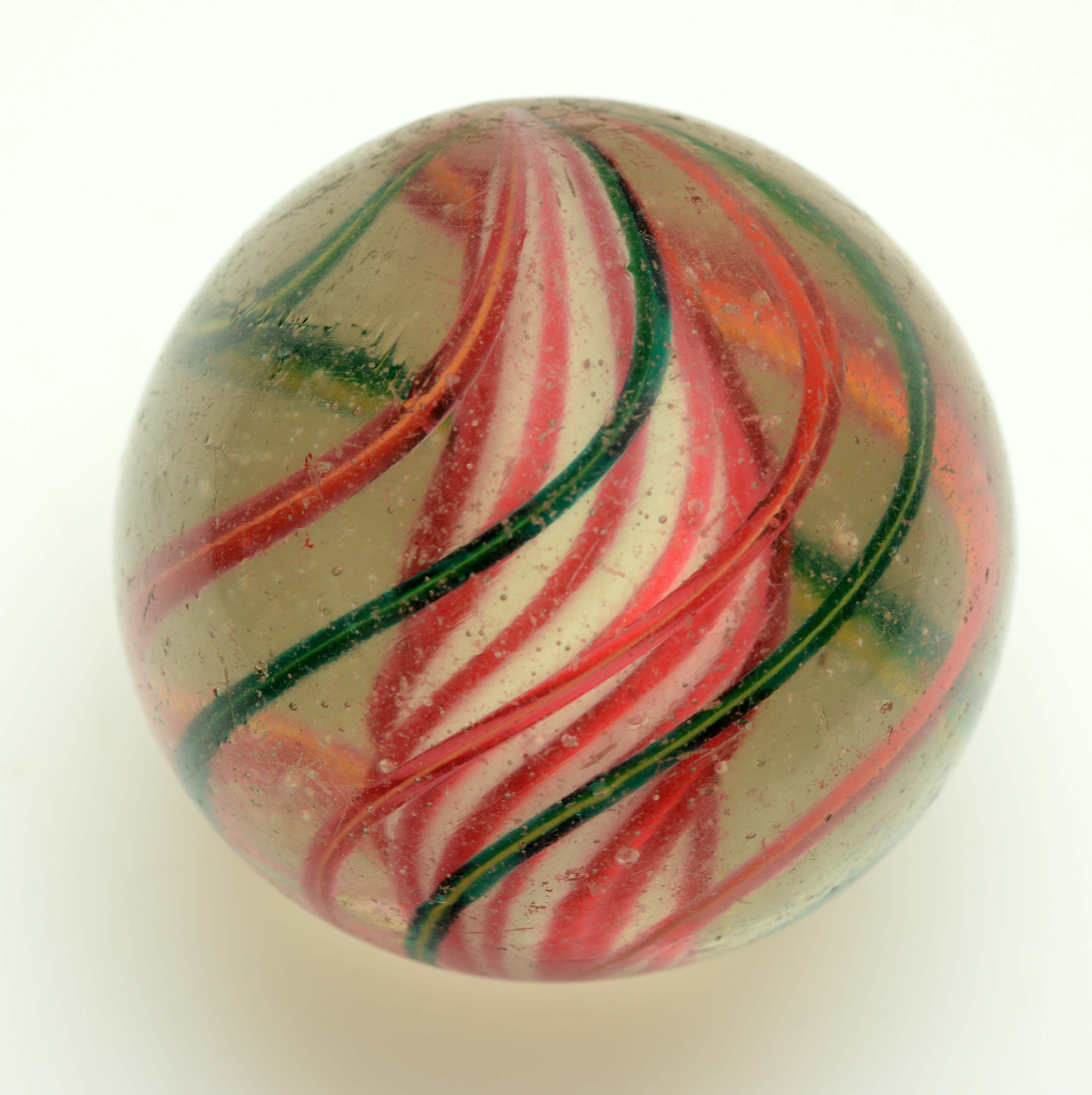 Lot Detail LARGE SWIRL MARBLE.