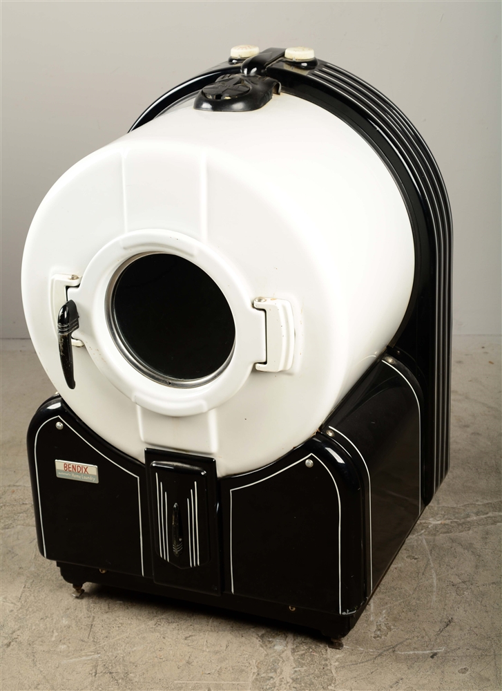 Lot Detail VINTAGE BENDIX FRONT LOAD WASHING MACHINE.