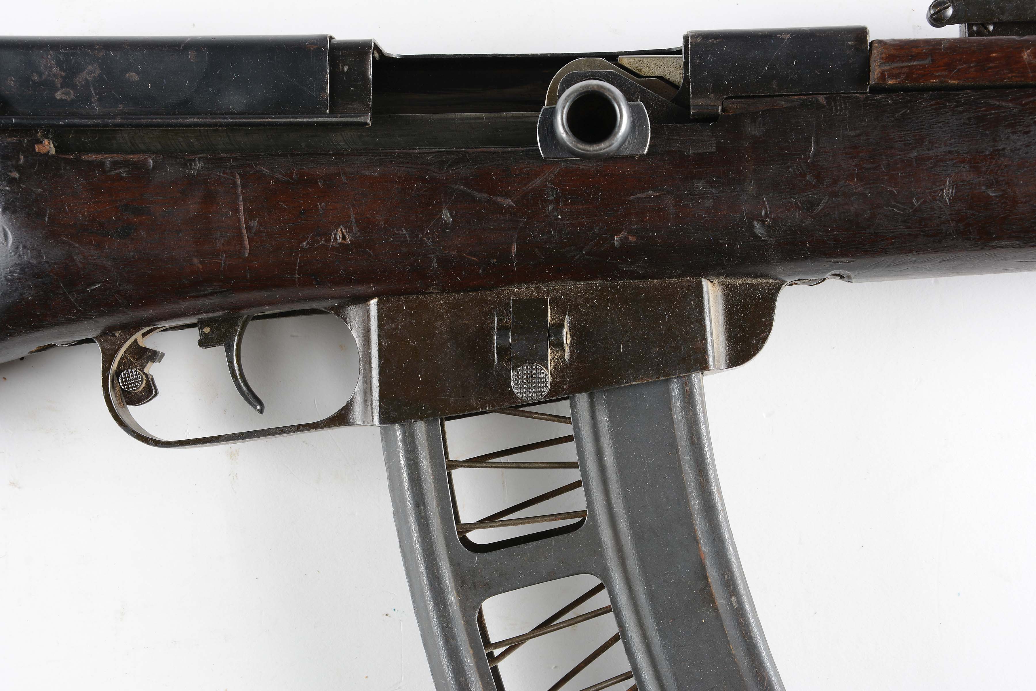 Lot Detail (N) EXTREMELY RARE BREDA COSTA RICAN MODEL PG MACHINE GUN