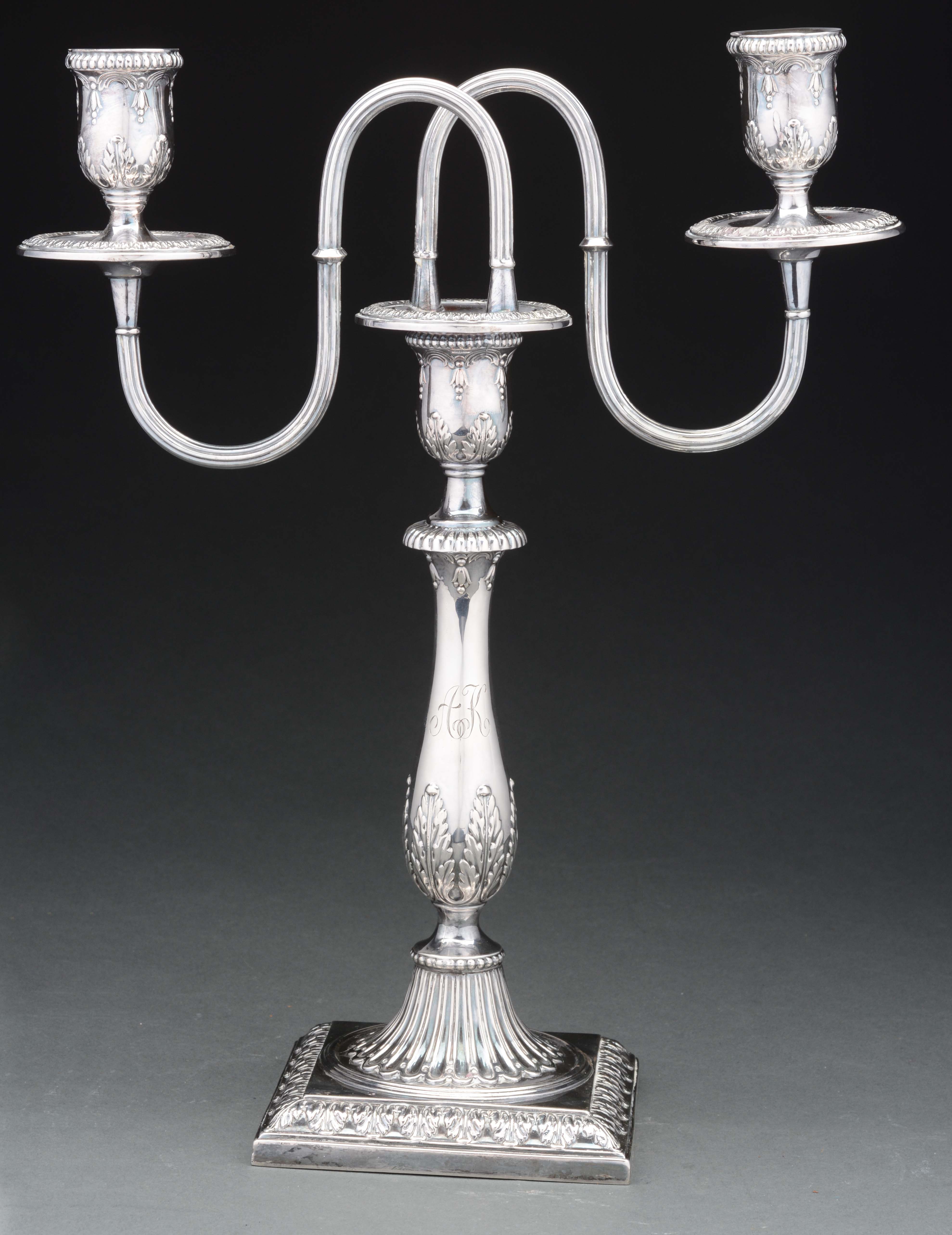 Lot Detail TIFFANY & CO. STERLING SILVER CANDELABRA, BIRMINGHAM