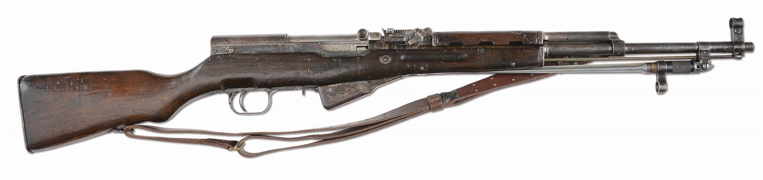 Lot Detail (C) CHINESE SKS VIETNAM BRINGBACK SEMIAUTOMATIC RIFLE.