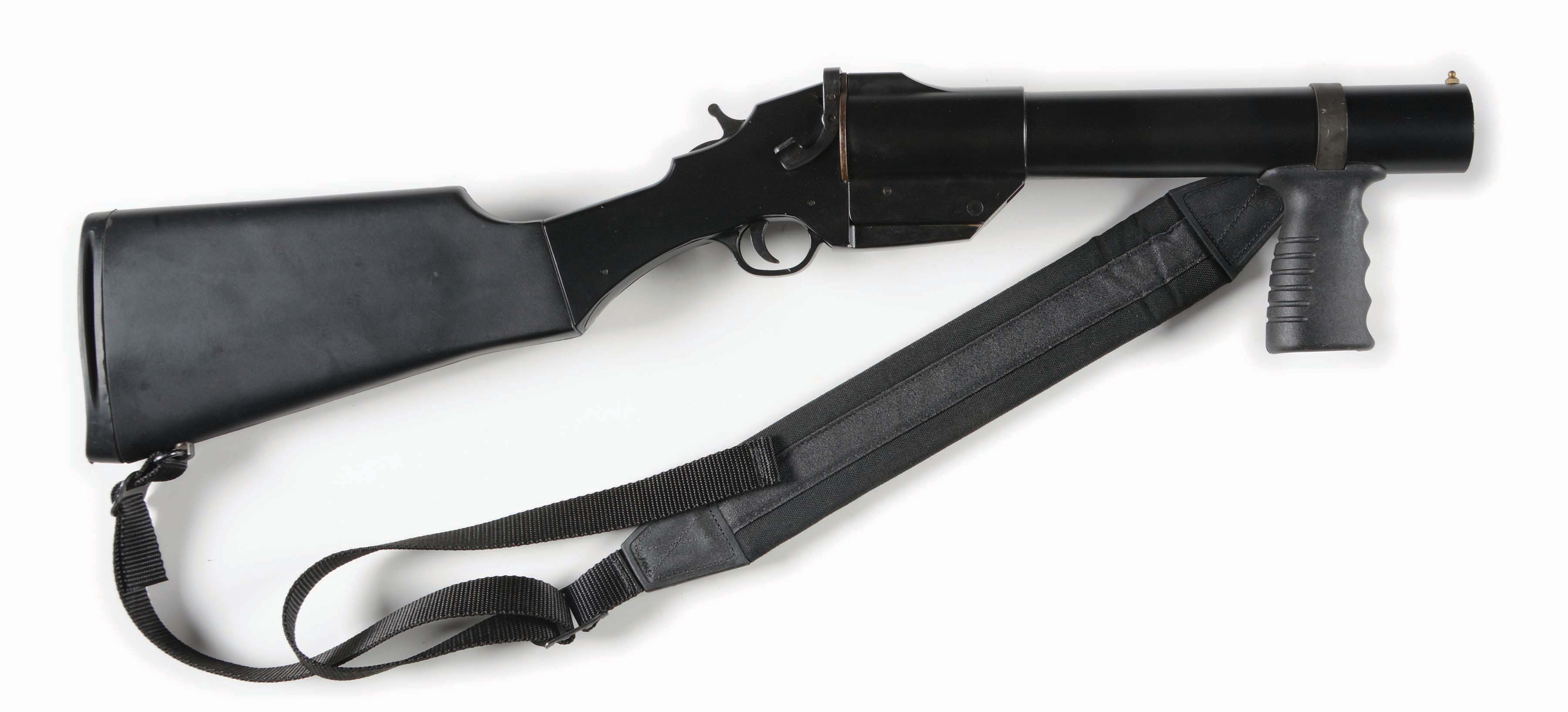 Lot Detail UNMARKED 37MM TEAR GAS GUN.