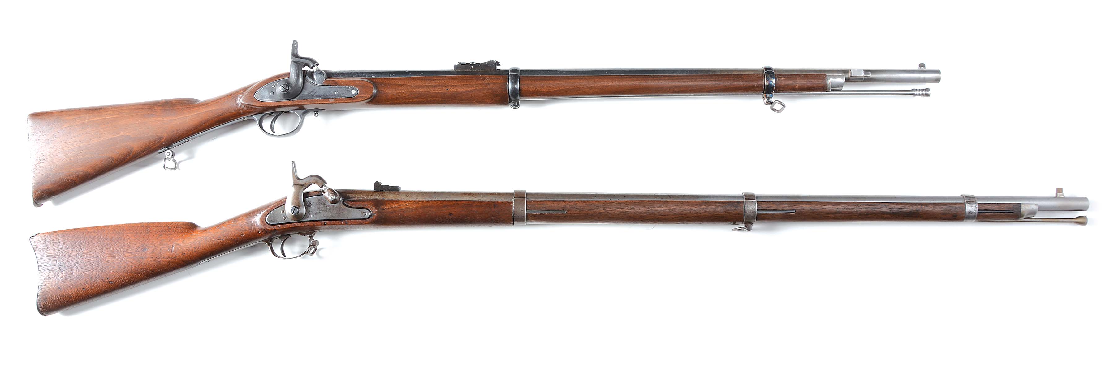 Lot Detail (A) LOT OF 2 BRITISH 1853 ENFIELD MUSKET & 1861
