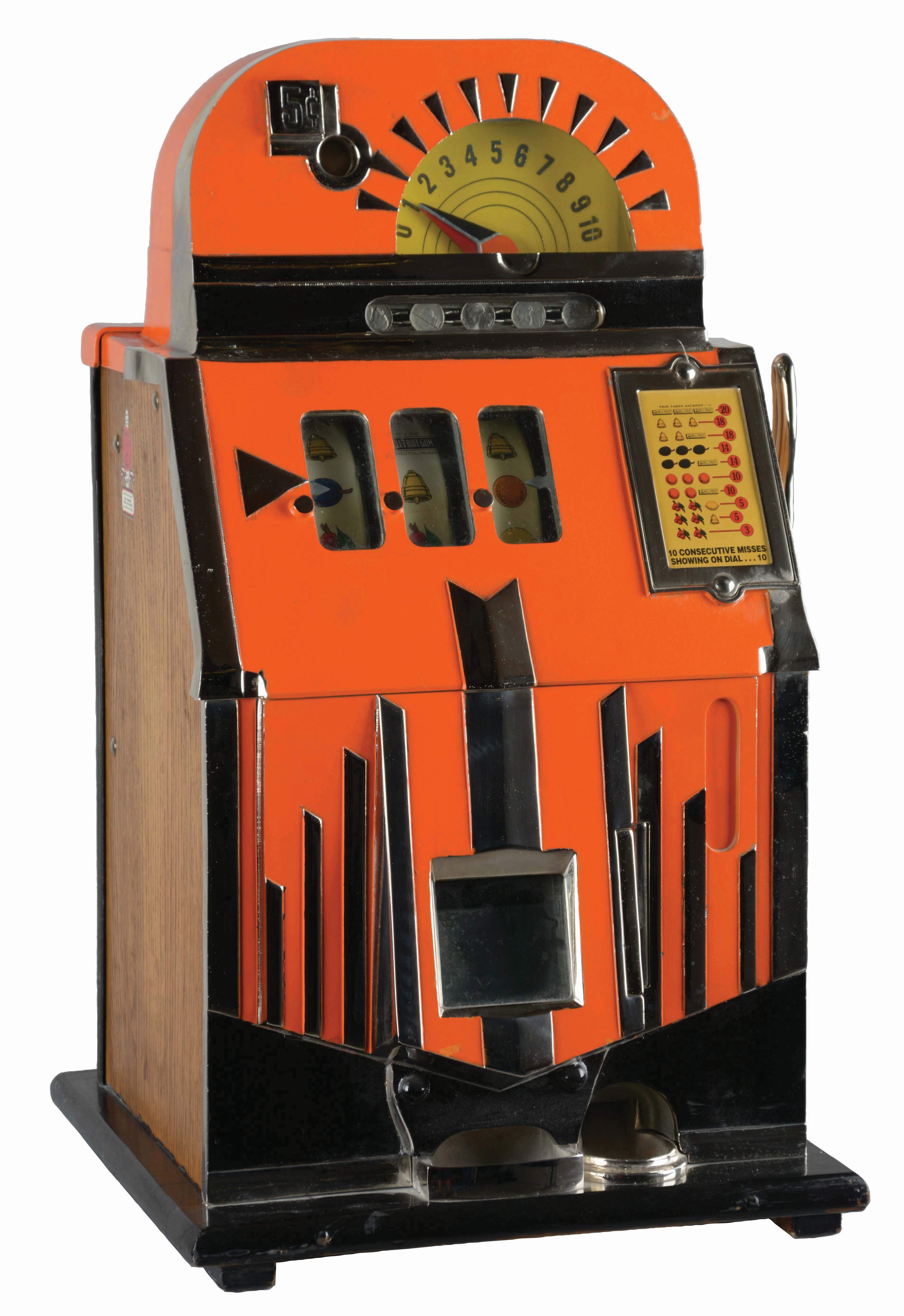 Lot Detail **5¢ MILLS NOVELTY CO. FUTURITY SLOT MACHINE.