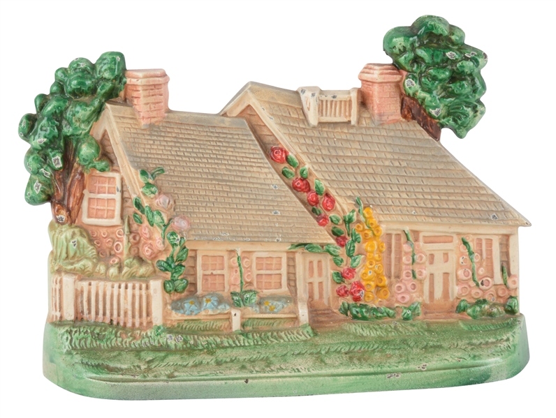Lot Detail CAST IRON COTTAGE HUBLEY DOORSTOP.