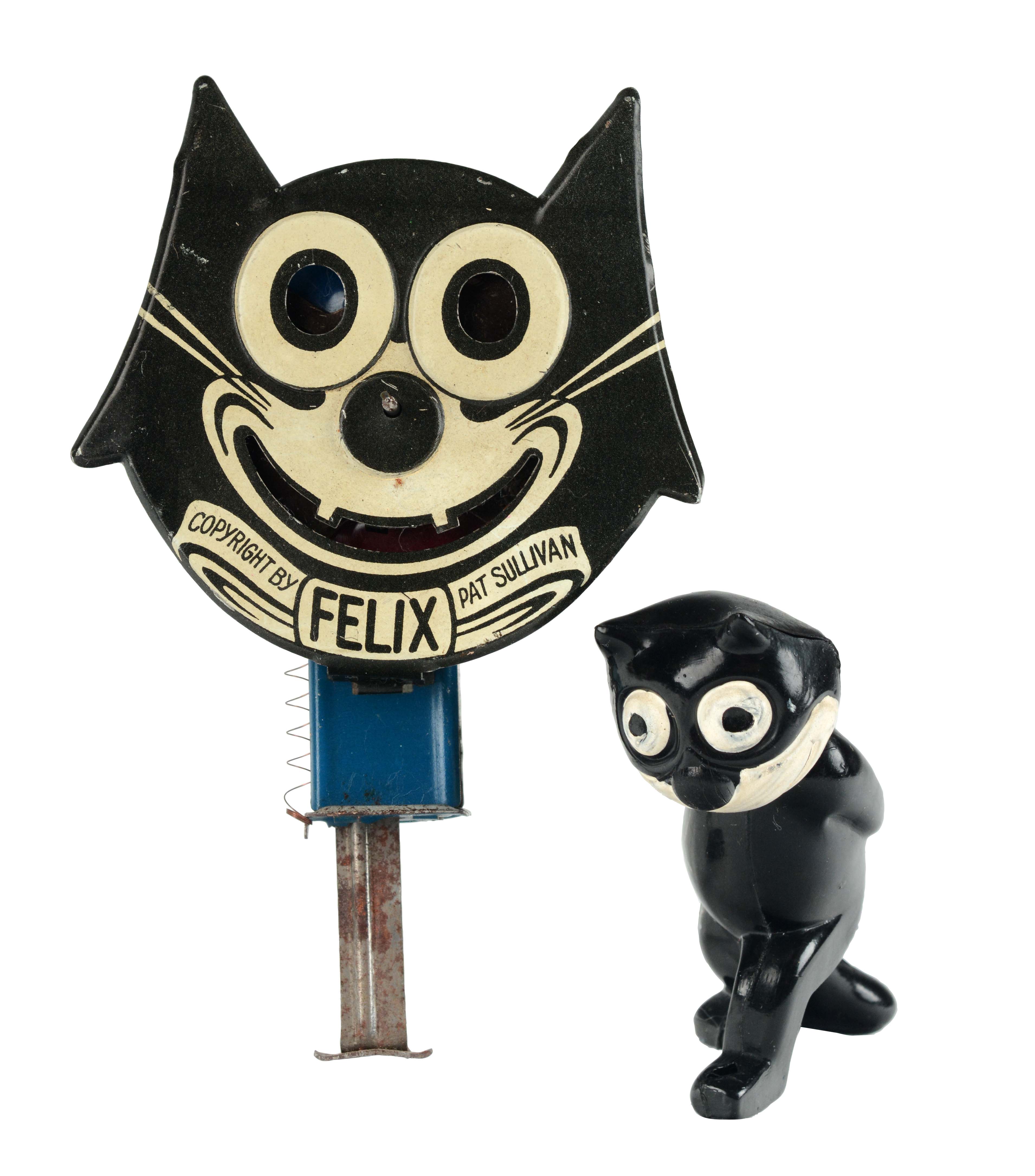 Lot Detail LOT OF 2 FELIX THE CAT TOYS.