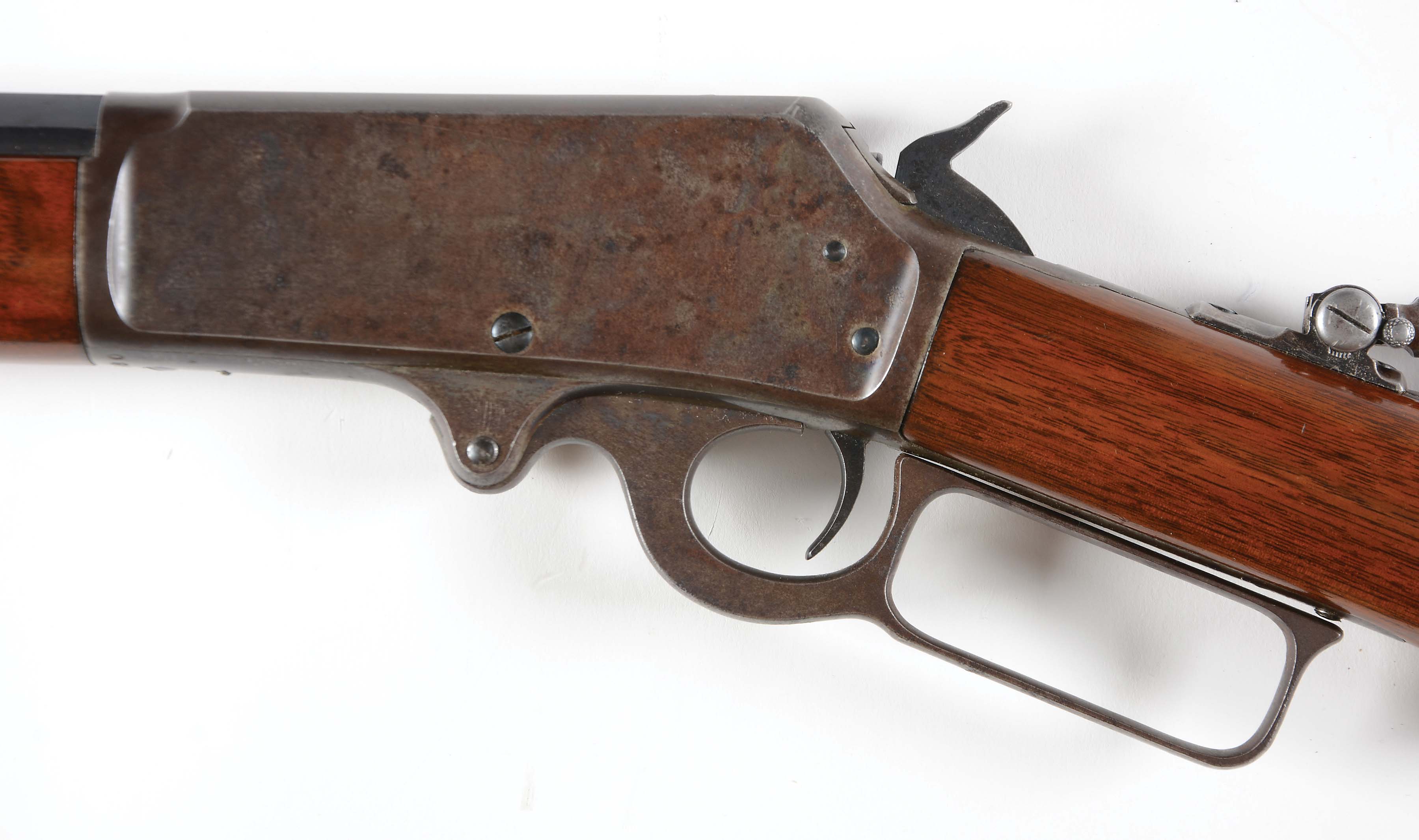 Lot Detail (C) MARLIN MODEL 1893 LEVER ACTION RIFLE.