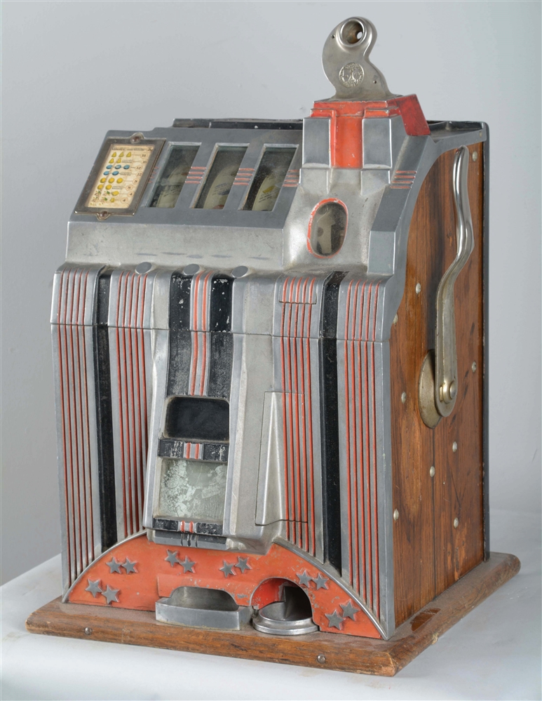 Lot Detail **5¢ MILLS NOVELTY CO. SKYSCRAPER SLOT MACHINE.