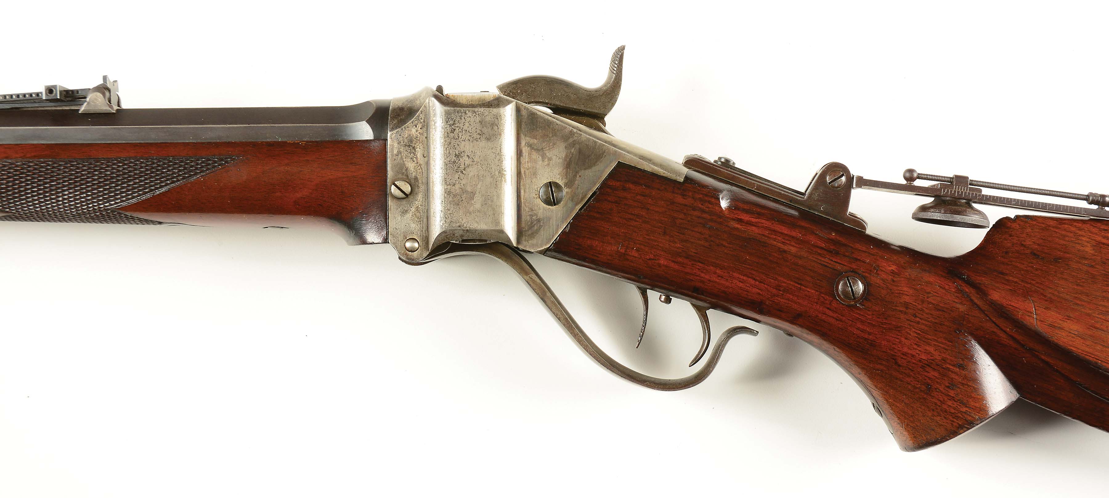 Lot Detail (A) RARE FACTORY ORDER SHARPS MODEL 1874 SCHUETZEN RIFLE