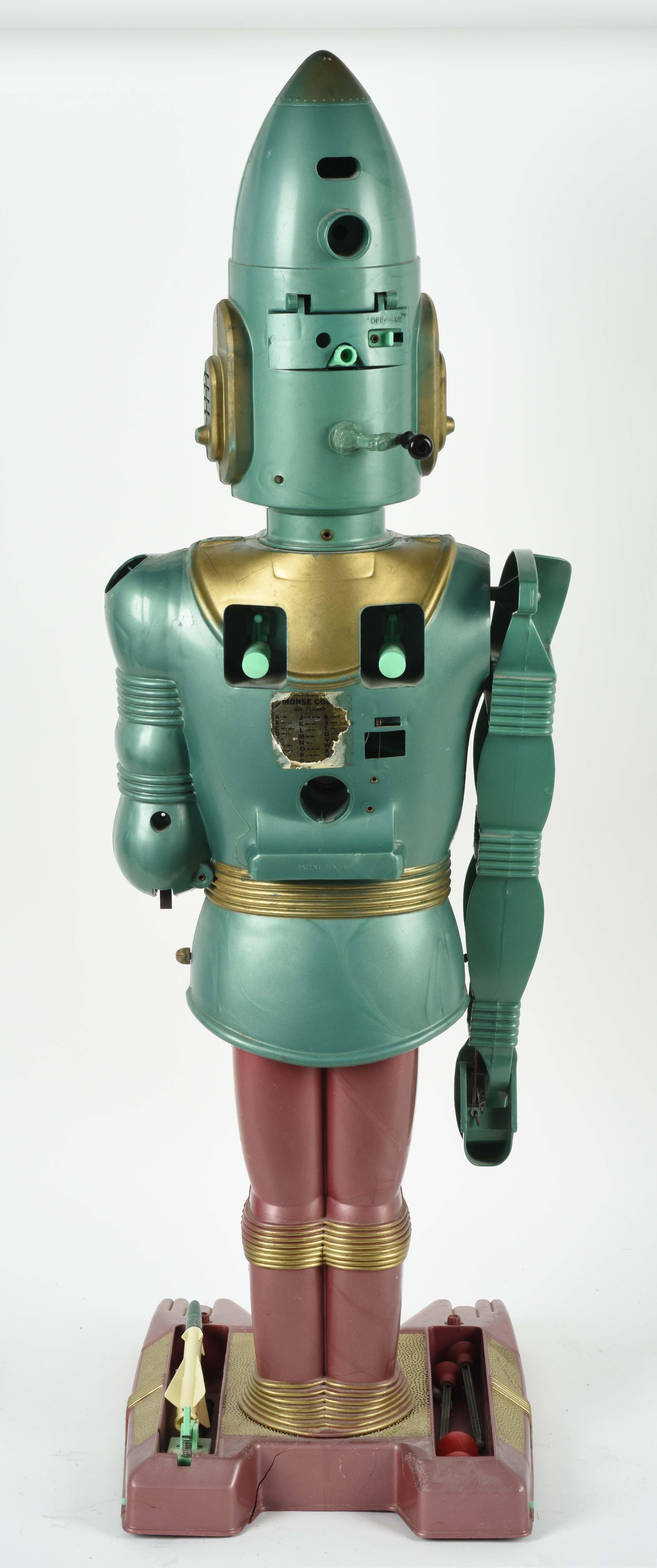 Lot Detail MARX PLASTIC 1963 BIG LOO FRIEND FROM MARS ROBOT.