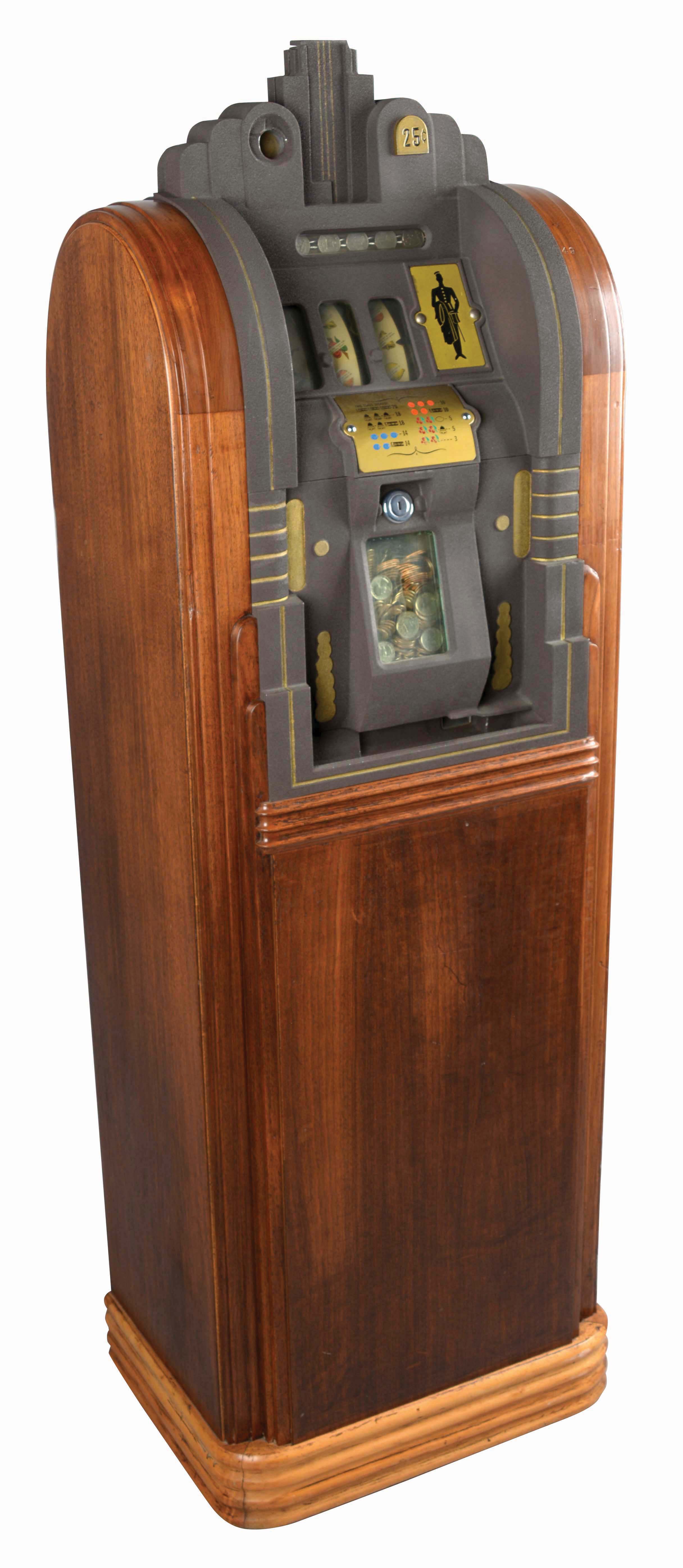 Mills Novelty Co. “Extraordinary” 25 Cent Slot Machine. Chi