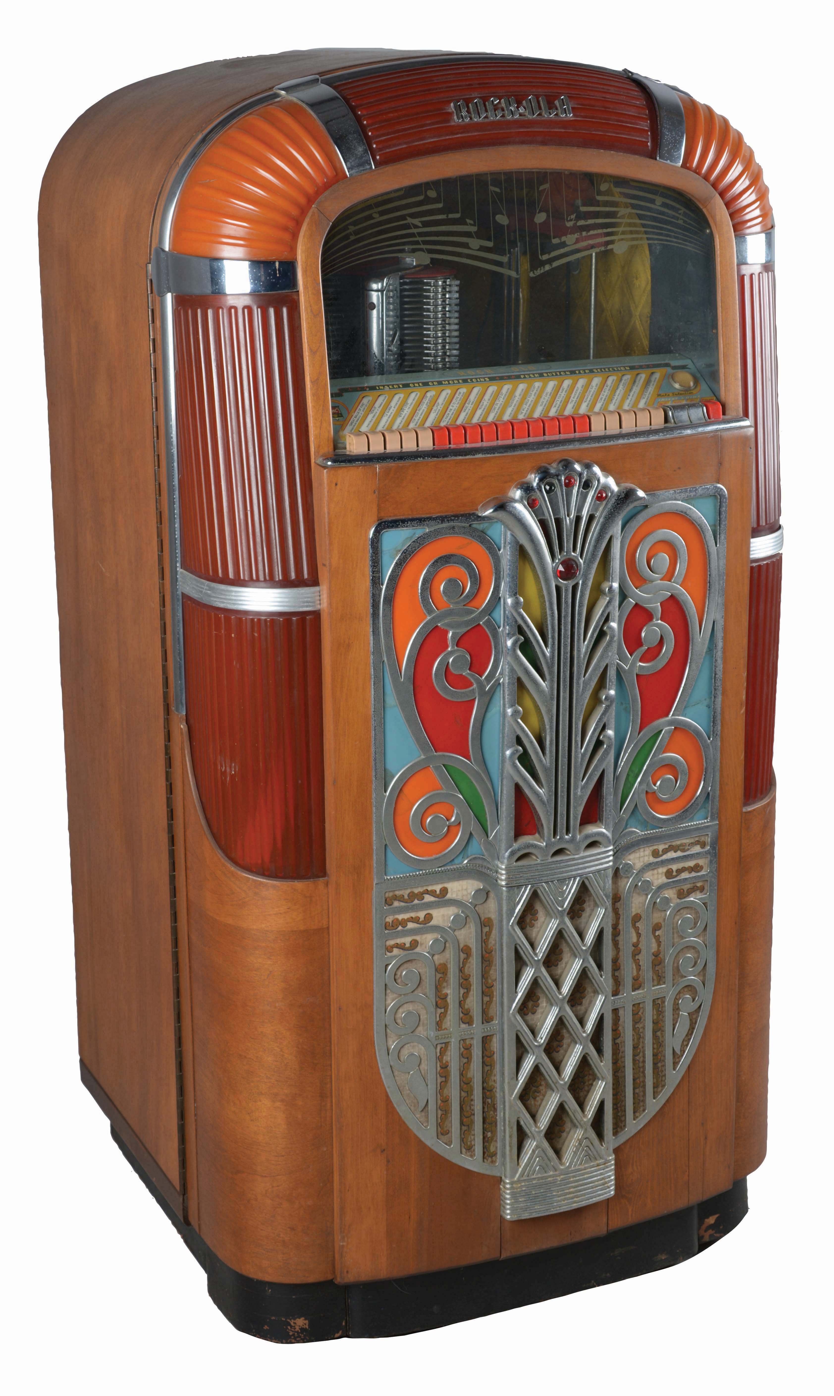Lot Detail MULTICOIN OPERATED ROCKOLA MODEL 1426 JUKEBOX.