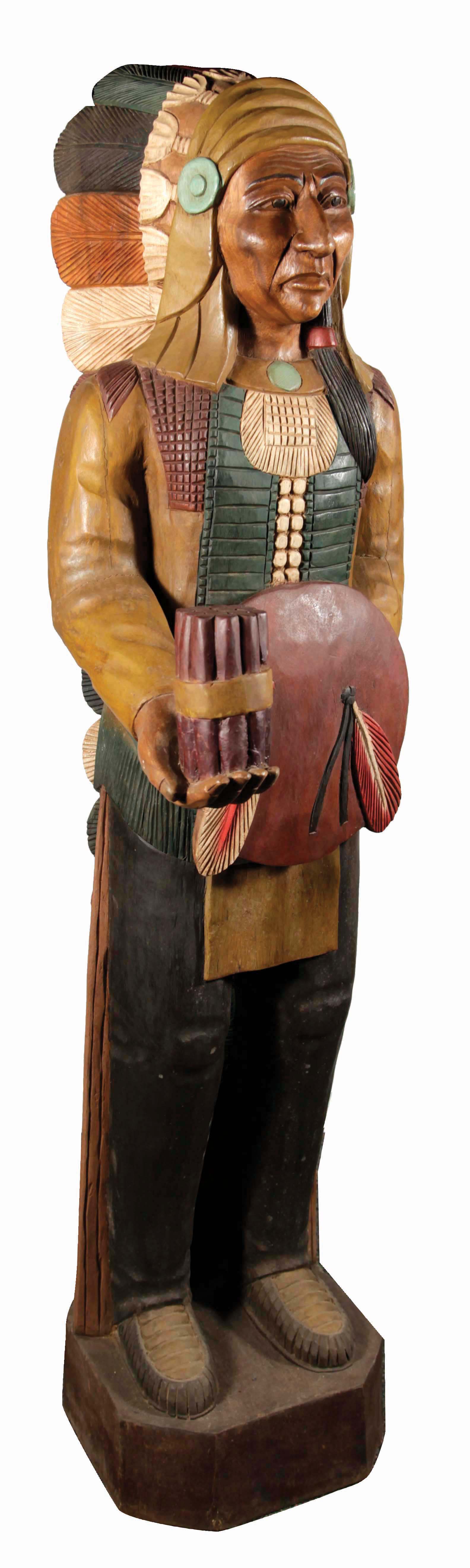 Wood Cigar Store Indian For Sale at Clifford Manuel blog