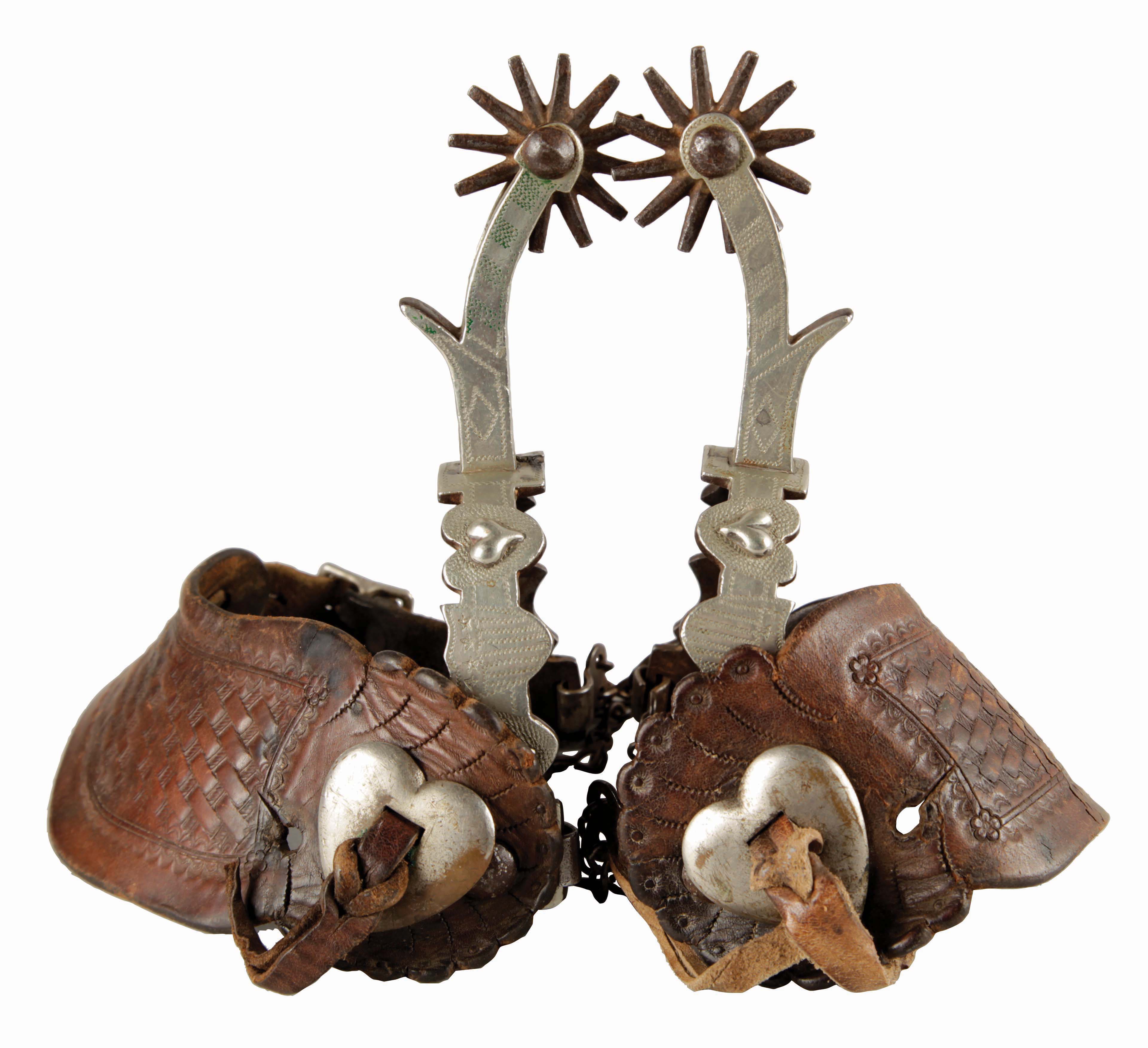 Lot Detail WALLA WALLA PRISON SPURS.