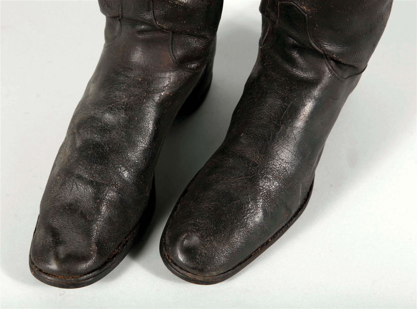 Lot Detail Early Stovepipe Boots.