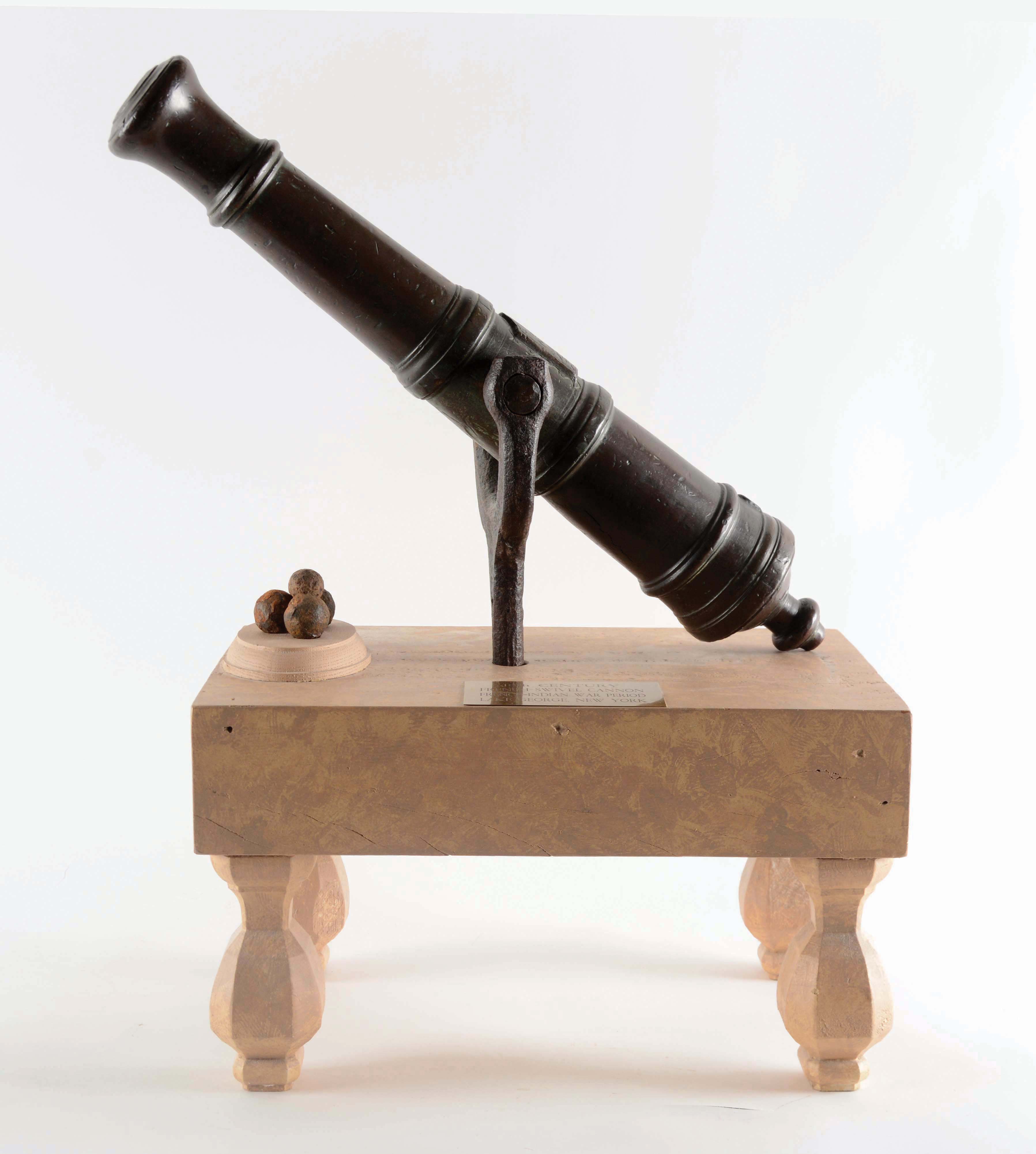 Lot Detail HISTORIC FRENCH BRONZE SWIVEL CANNON FOUND AT LAKE