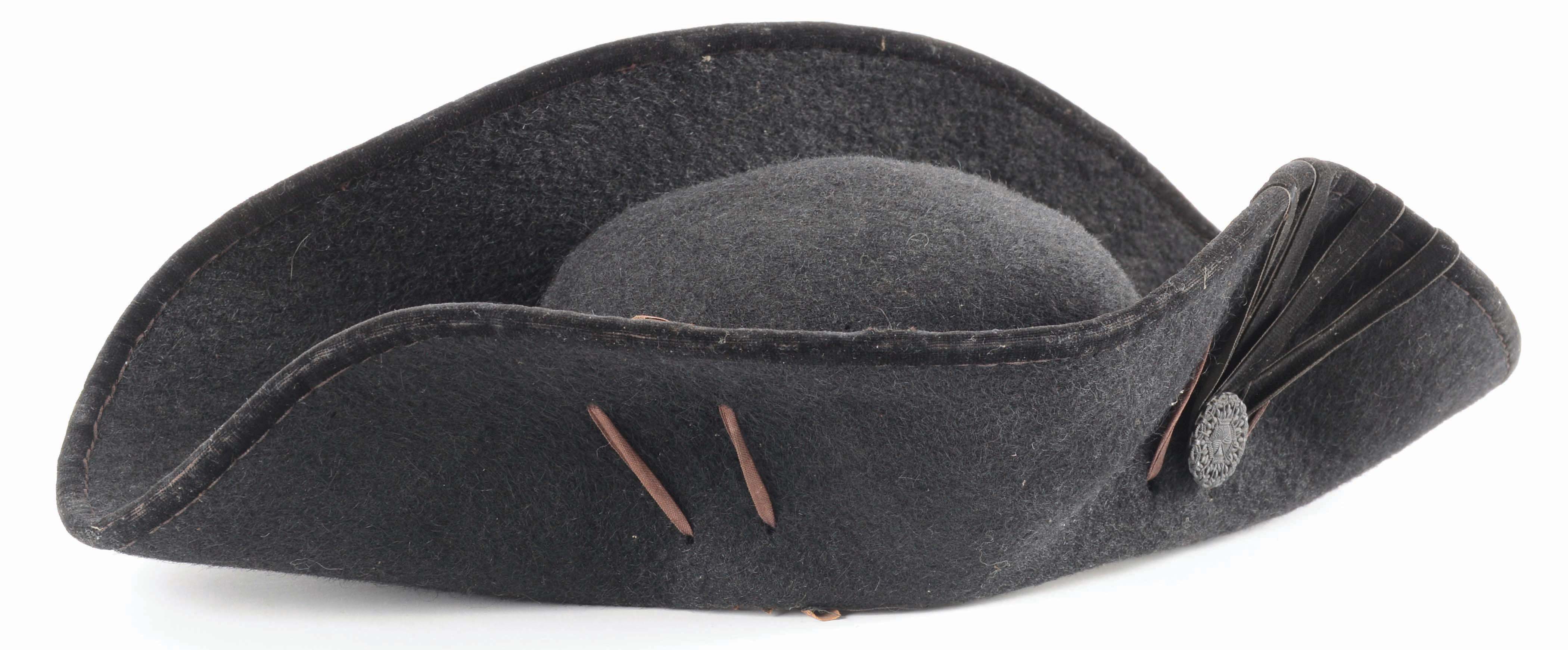 Lot Detail EXCEEDINGLY RARE 18TH CENTURY EUROPEAN TRICORN HAT.