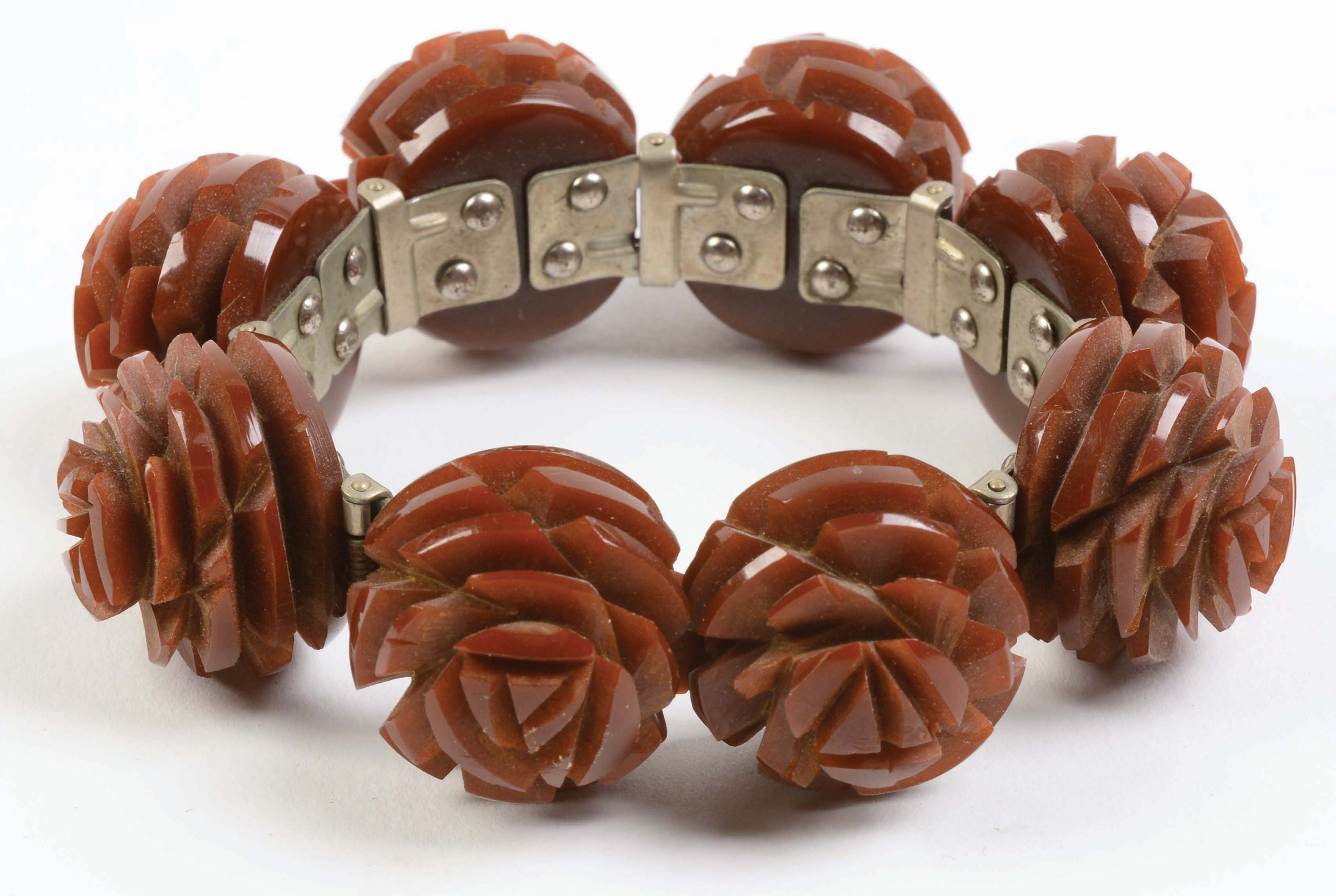 Lot Detail LOT OF 12 BAKELITE BRACELETS.