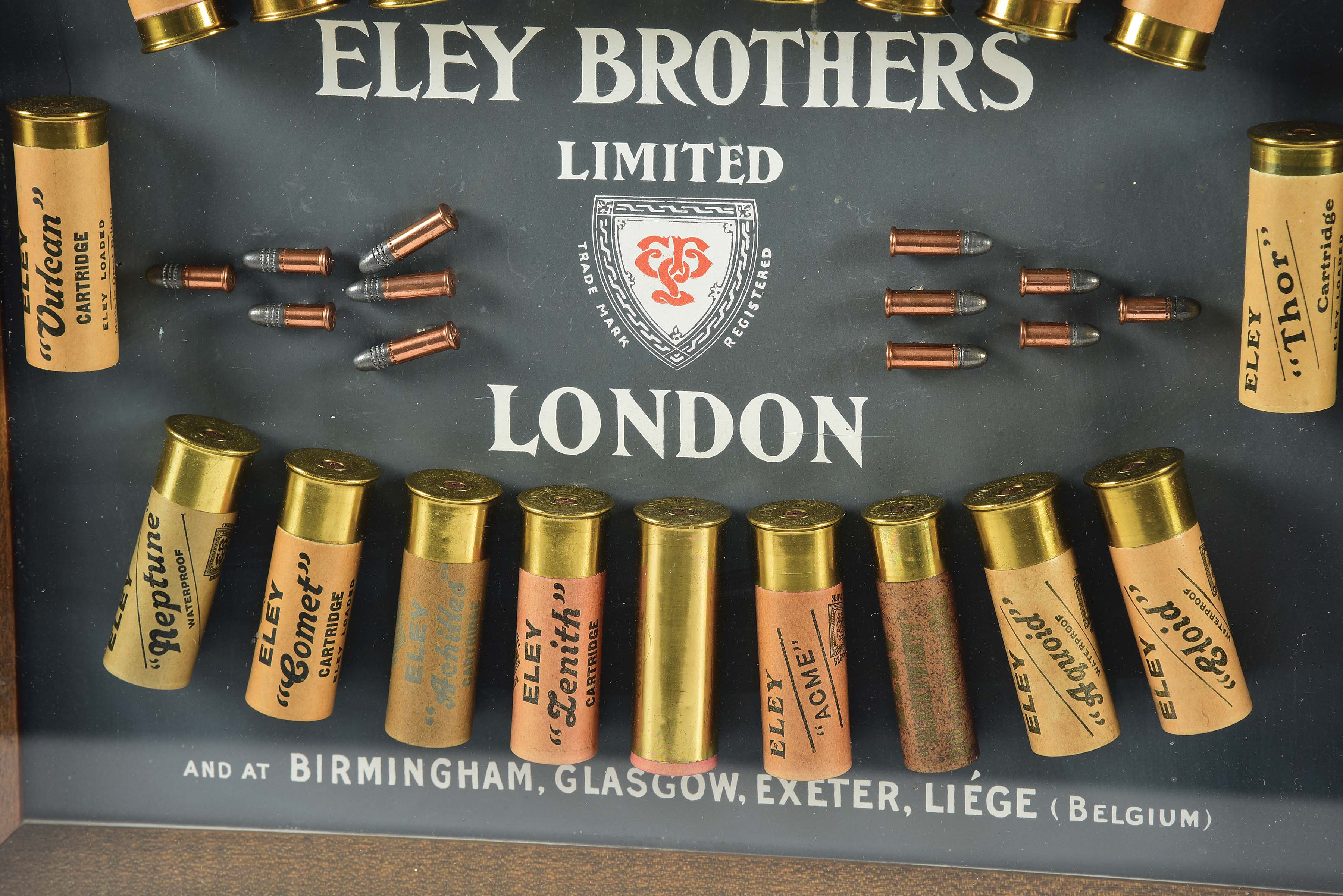 Lot Detail ELEY BROS. LTD. CARTRIDGE BOARD.