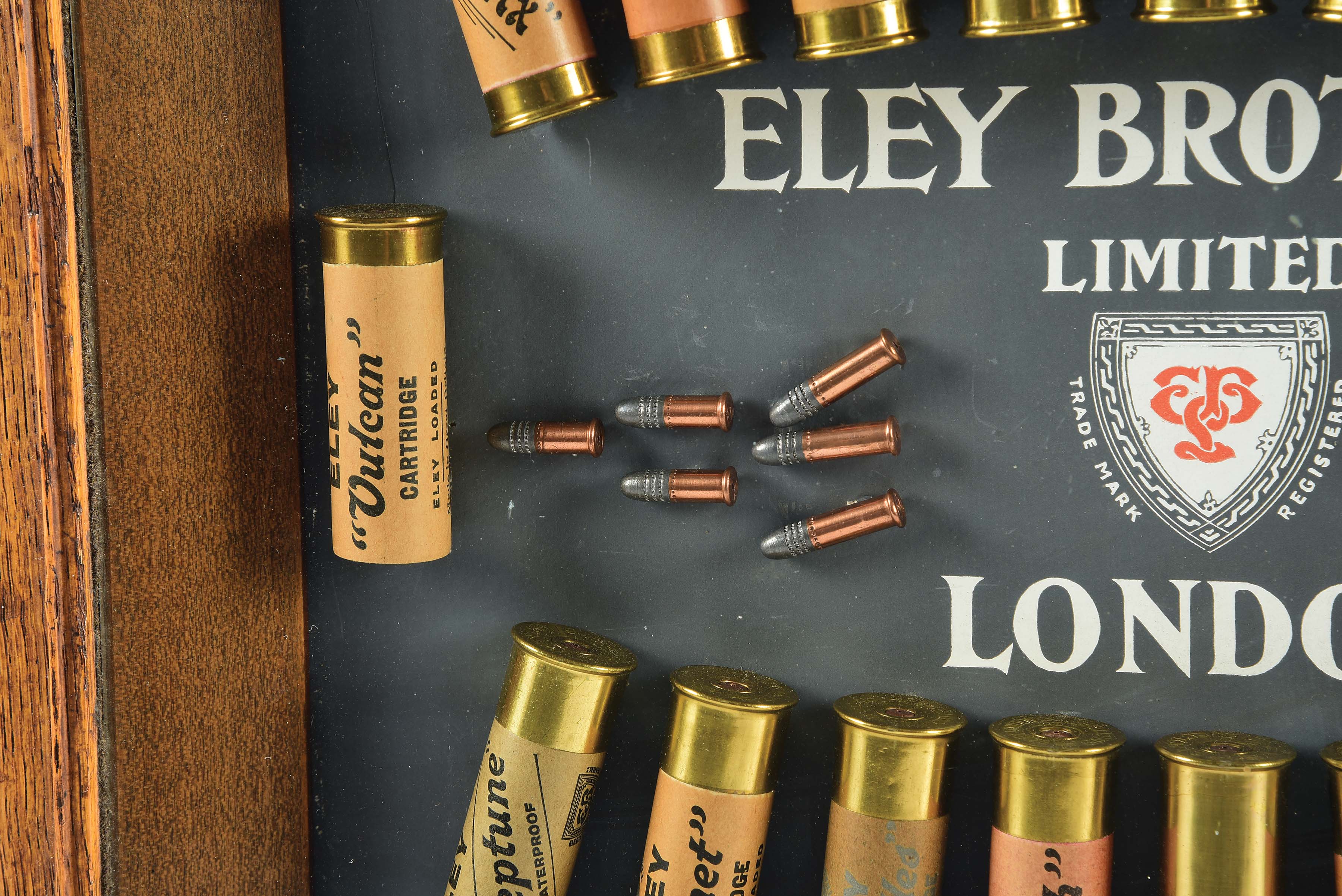 Lot Detail ELEY BROS. LTD. CARTRIDGE BOARD.