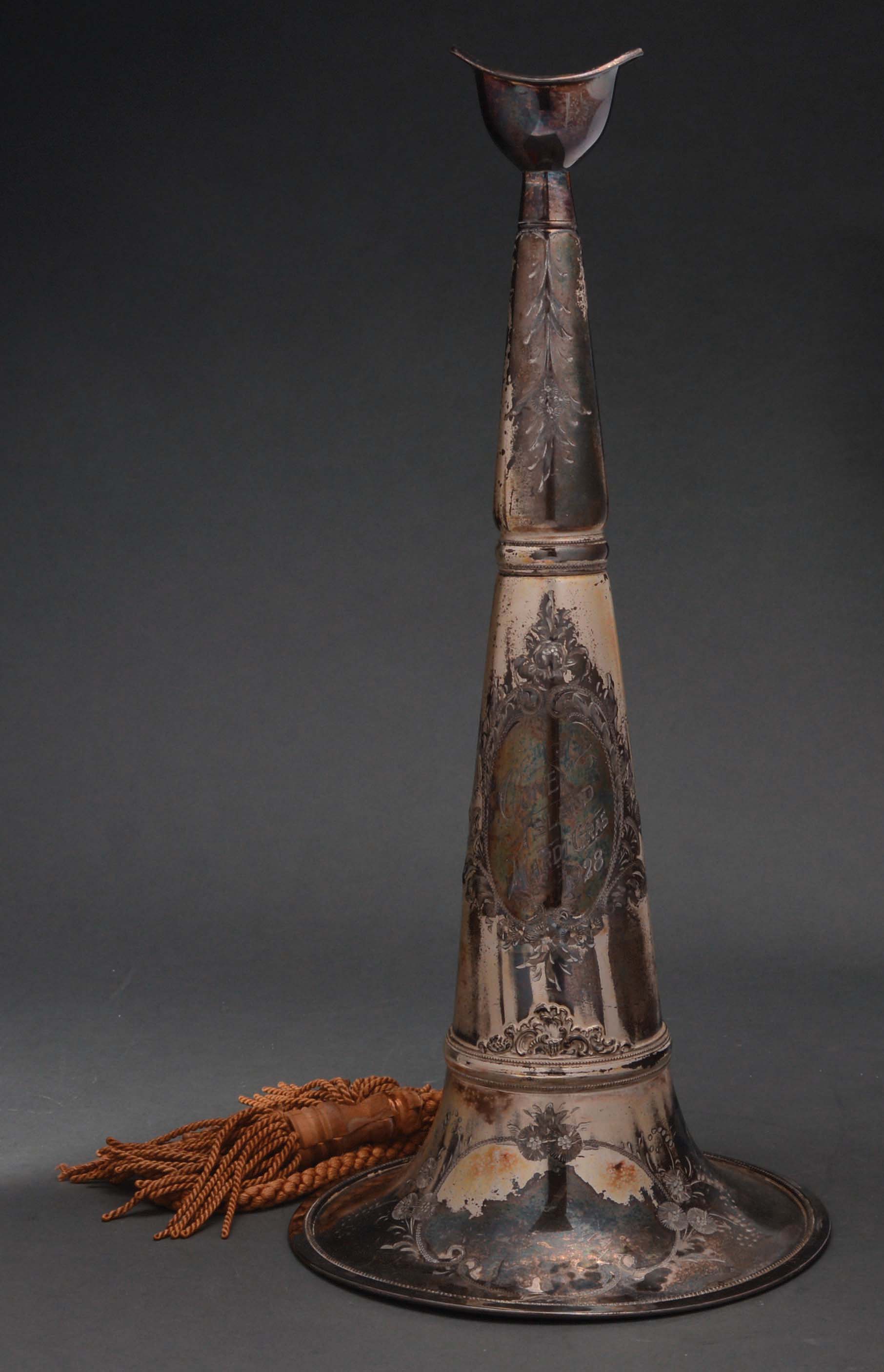 Lot Detail PRESENTATION FIREMAN'S TRUMPET.