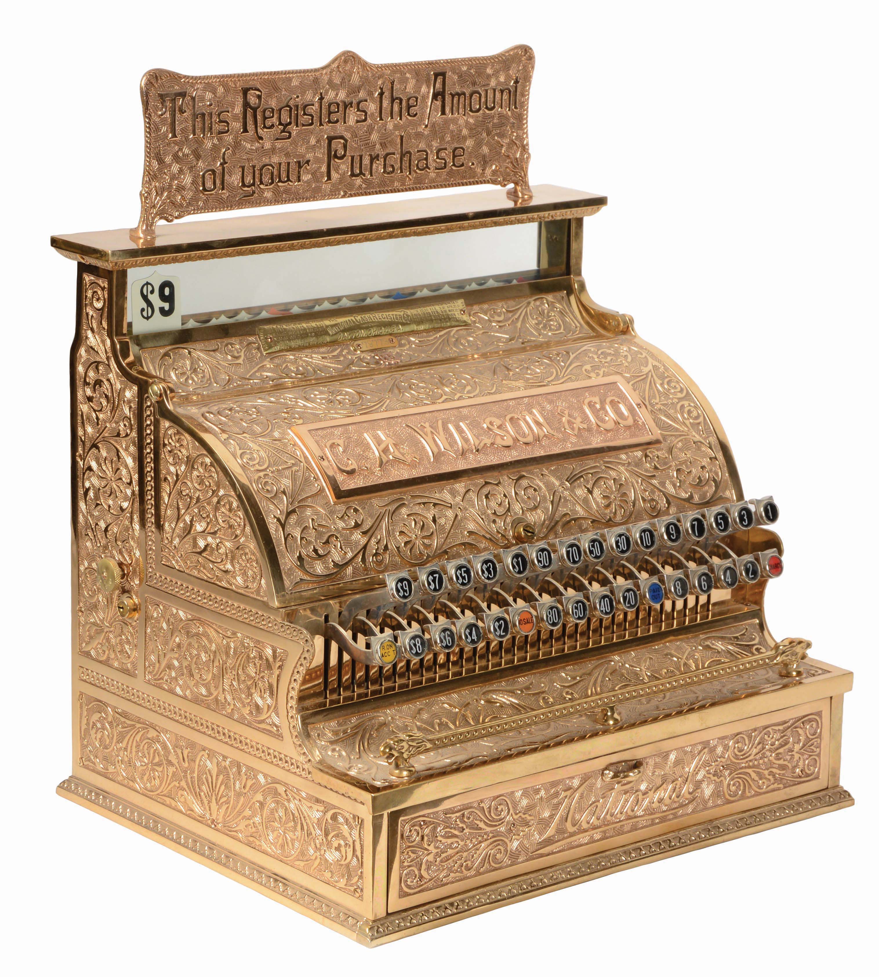 Lot Detail NATIONAL CASH REGISTER CO. MODEL 35.