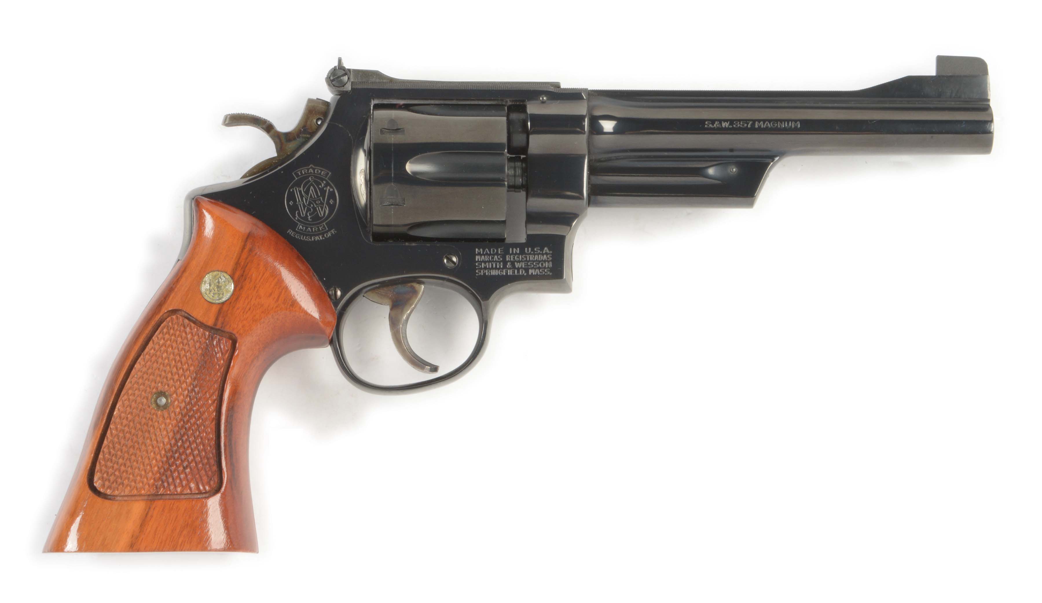 Lot Detail (M) CASED SMITH & WESSON MODEL 272 DOUBLE ACTION REVOLVER.