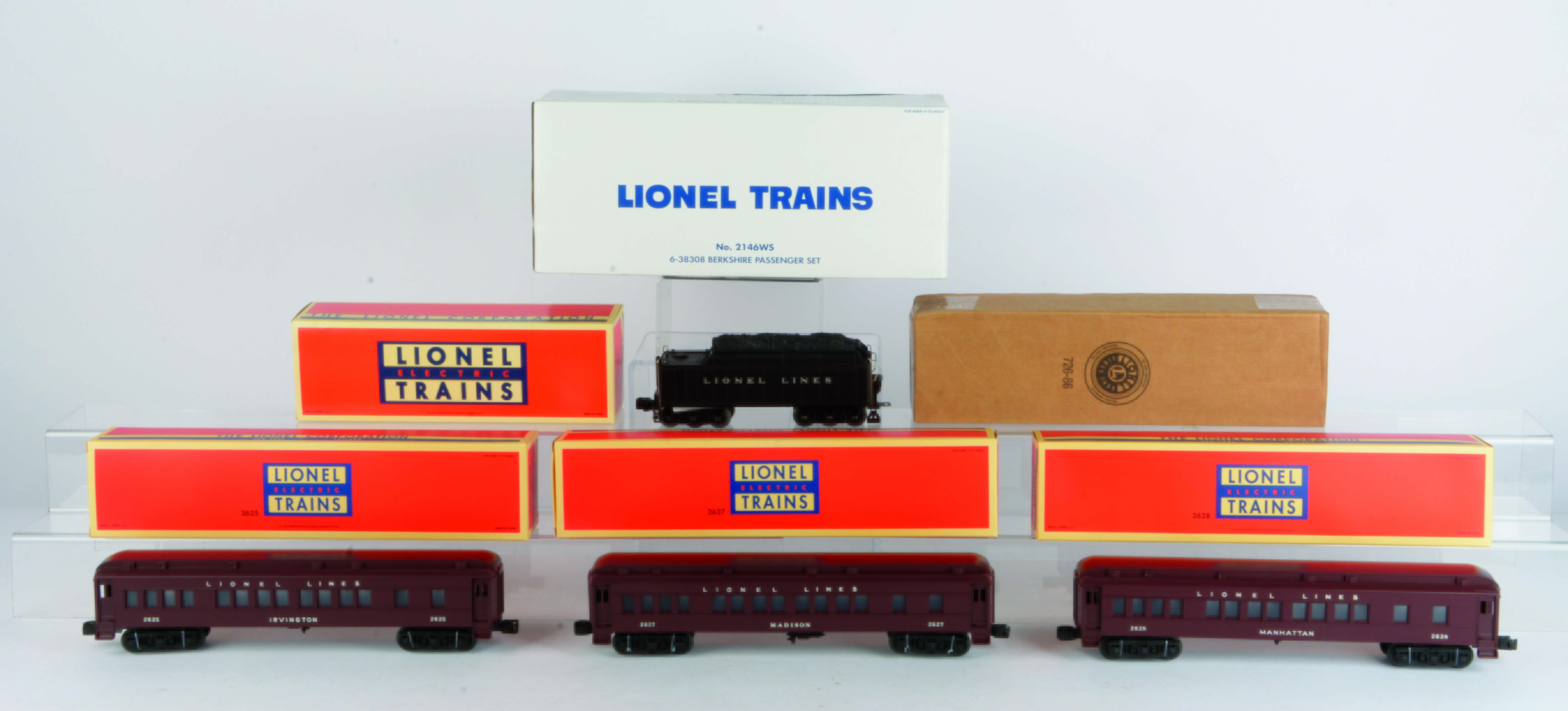 Lot Detail LARGE LOT OF LIONEL TRAINS WITH BOXES.