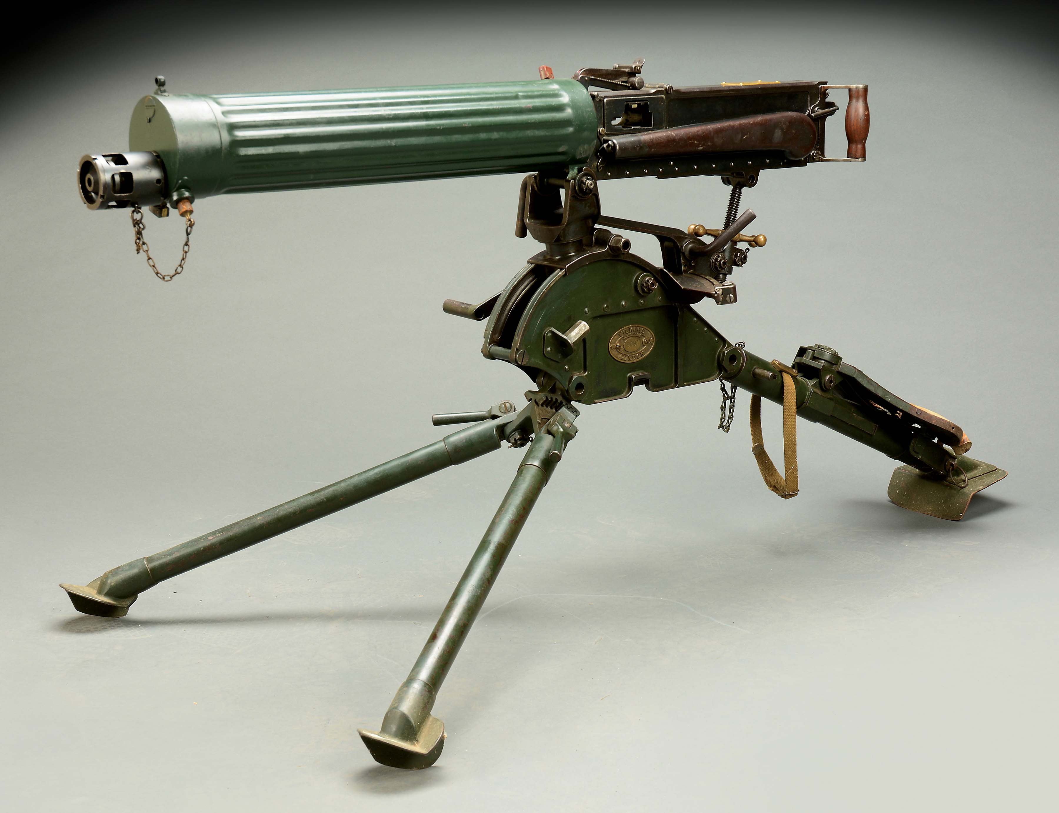 Lot Detail (N) OUTSTANDING BRITISH VICKERS MODEL 1912 MACHINE GUN