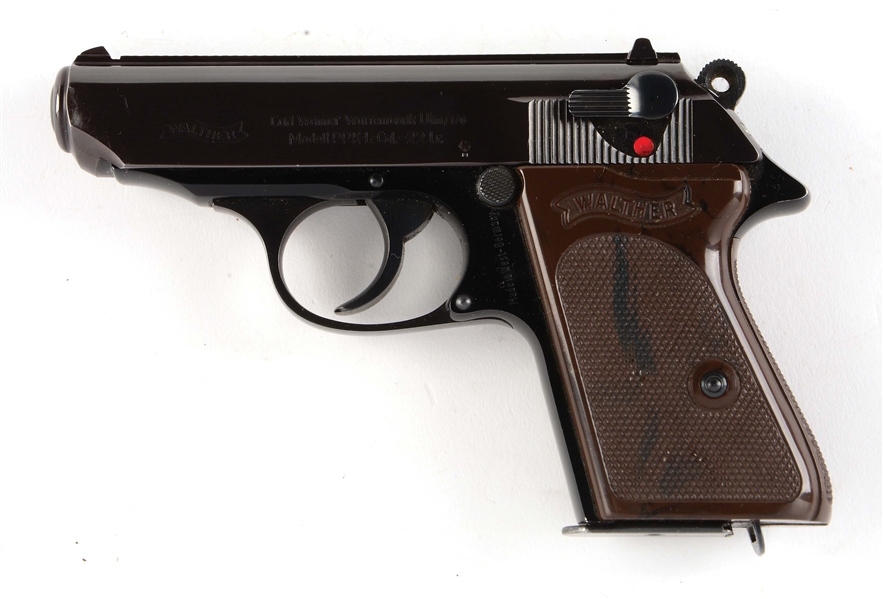 Lot Detail (C) WALTHER PPKL SEMIAUTOMATIC PISTOL.