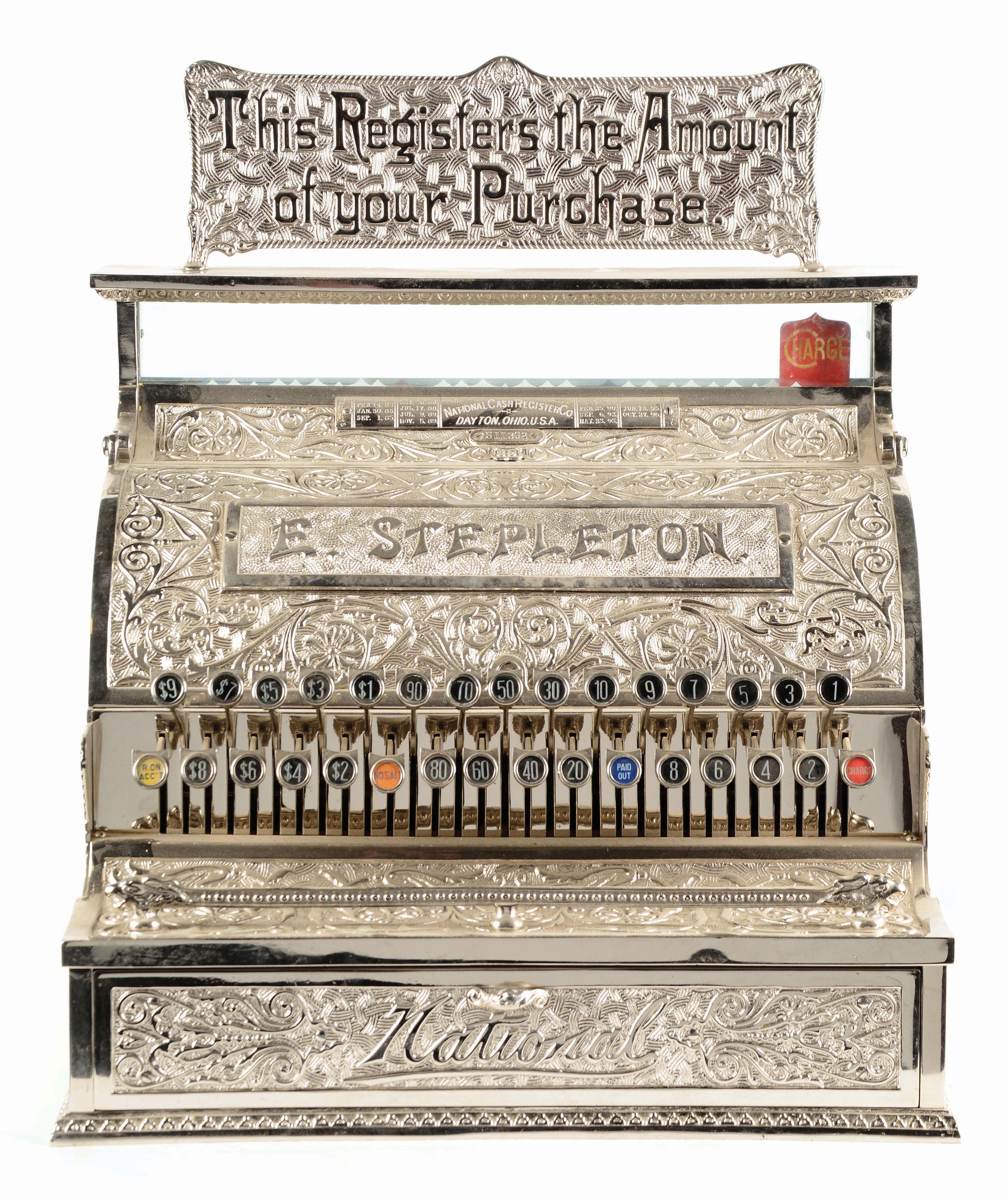 Lot Detail - NATIONAL CASH REGISTER CO. MODEL #35.