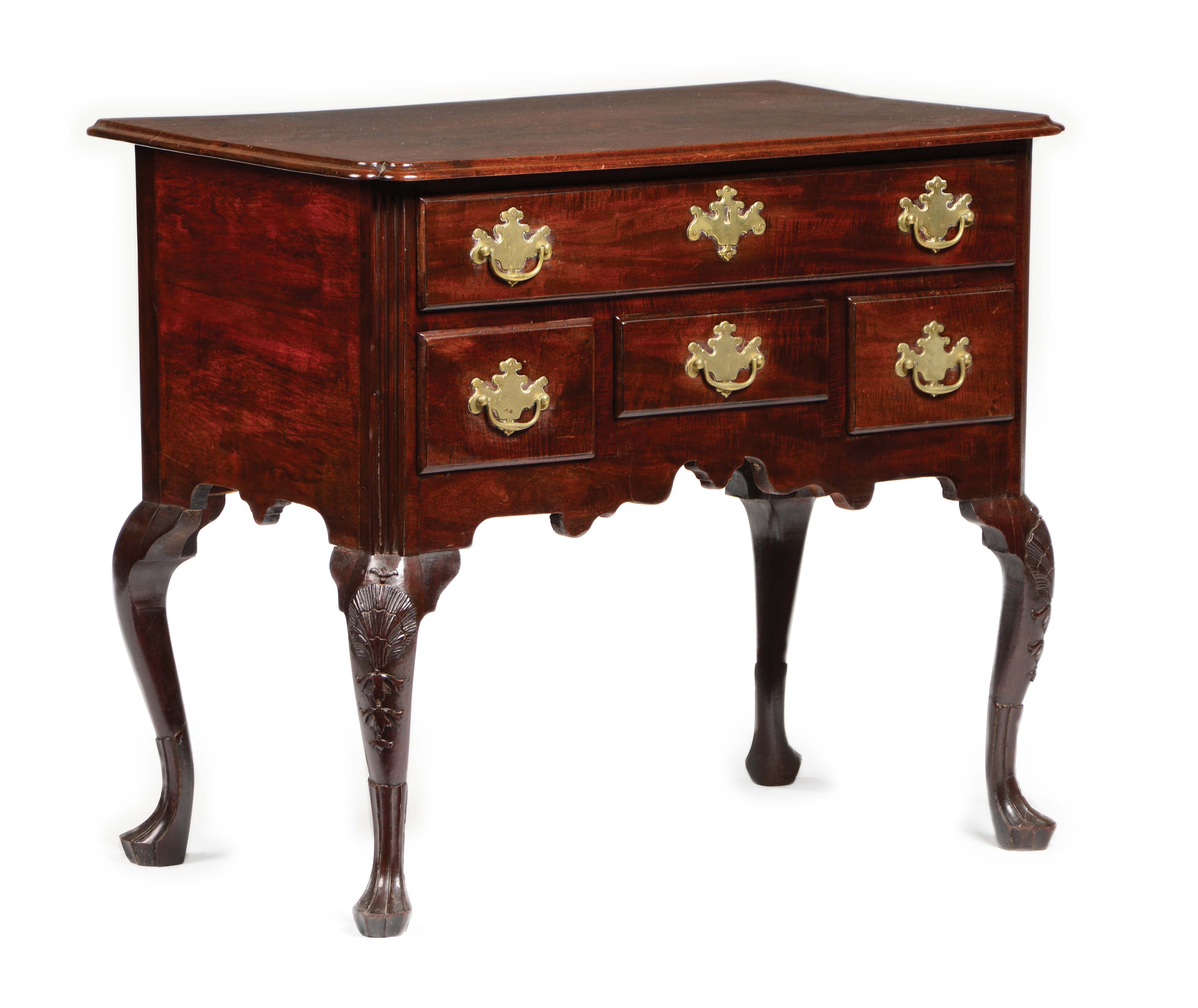 Lot Detail MAHOGANY QUEEN ANNE DRESSING TABLE. PHILADELPHIA
