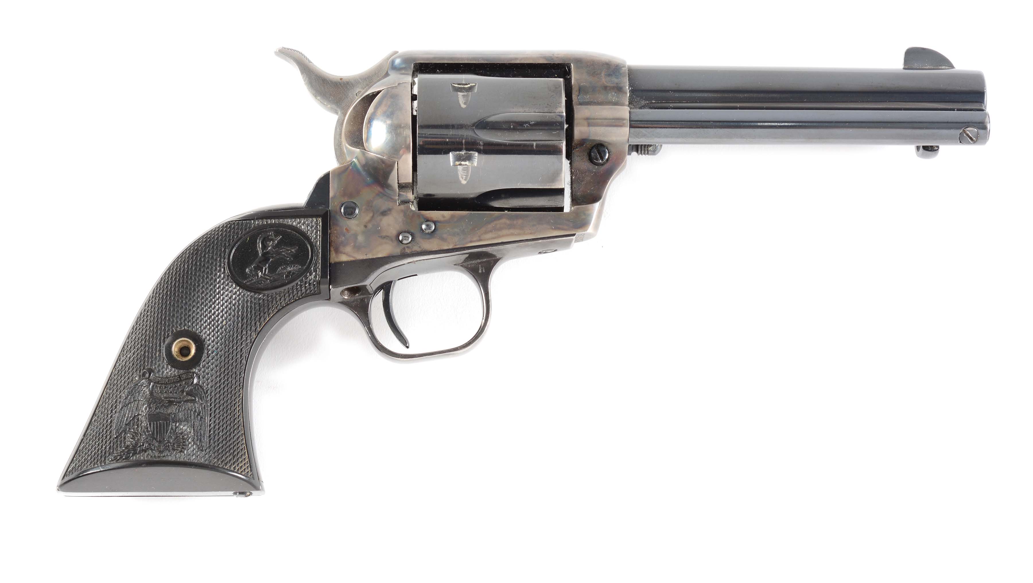 (M) CUSTOM THIRD GENERATION COLT SINGLE ACTION ARMY REVOLVER ENGRAVED